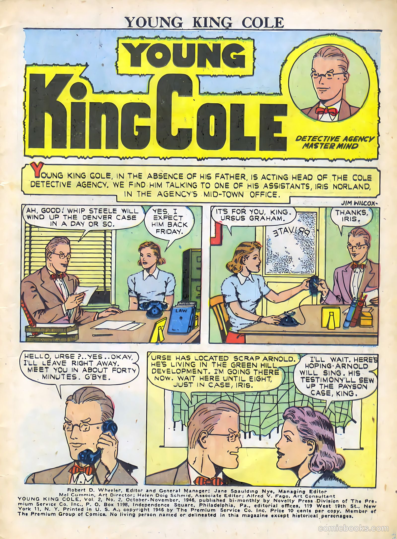 Young King Cole v2 #2 — page 3 of 52