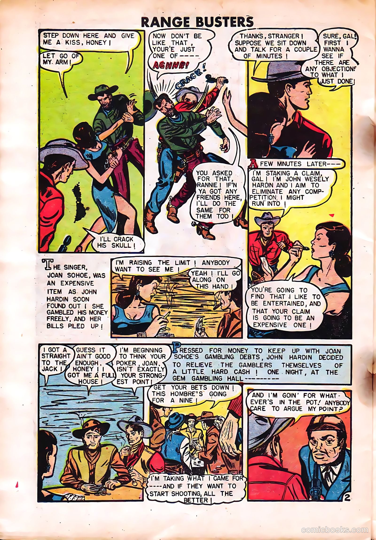 Western Killers #1 (1952) — page 30 of 36