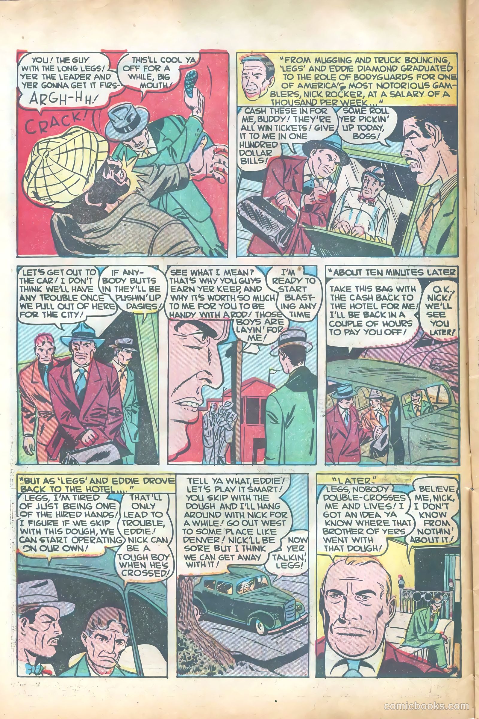 Martin Kane Private Eye #4 (1950) — page 6 of 36