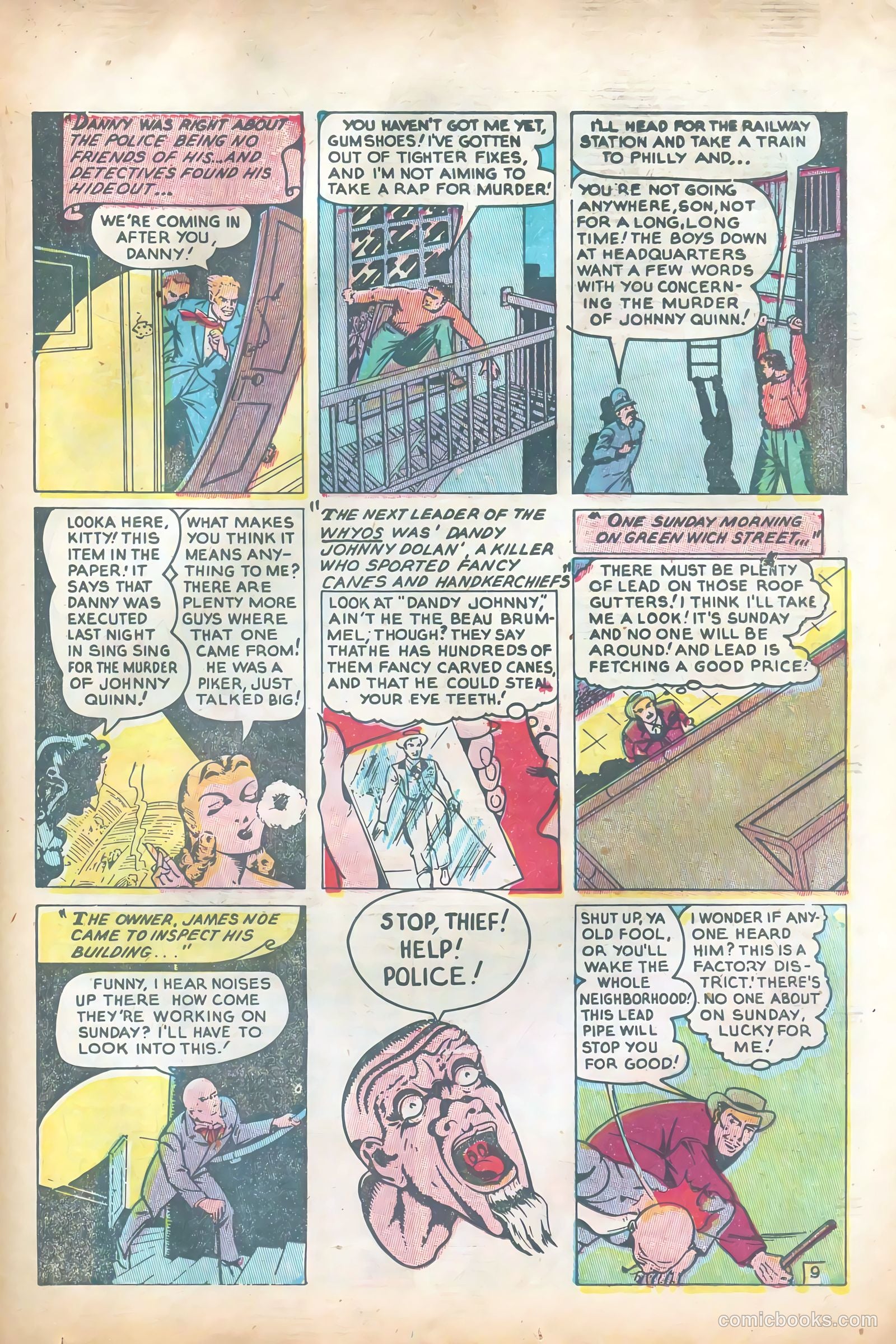 Martin Kane Private Eye #4 (1950) — page 19 of 36