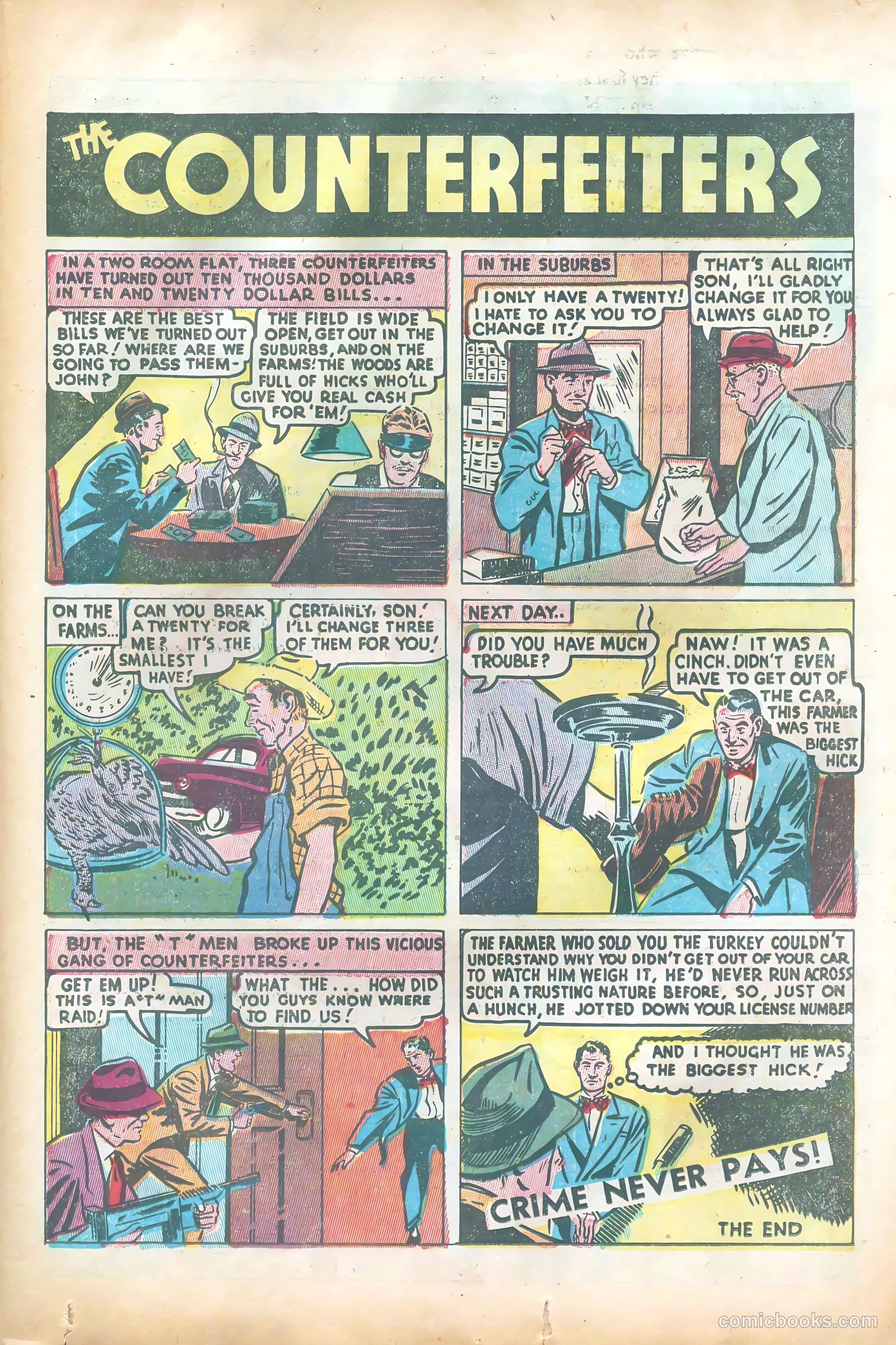 Martin Kane Private Eye #4 (1950) — page 23 of 36