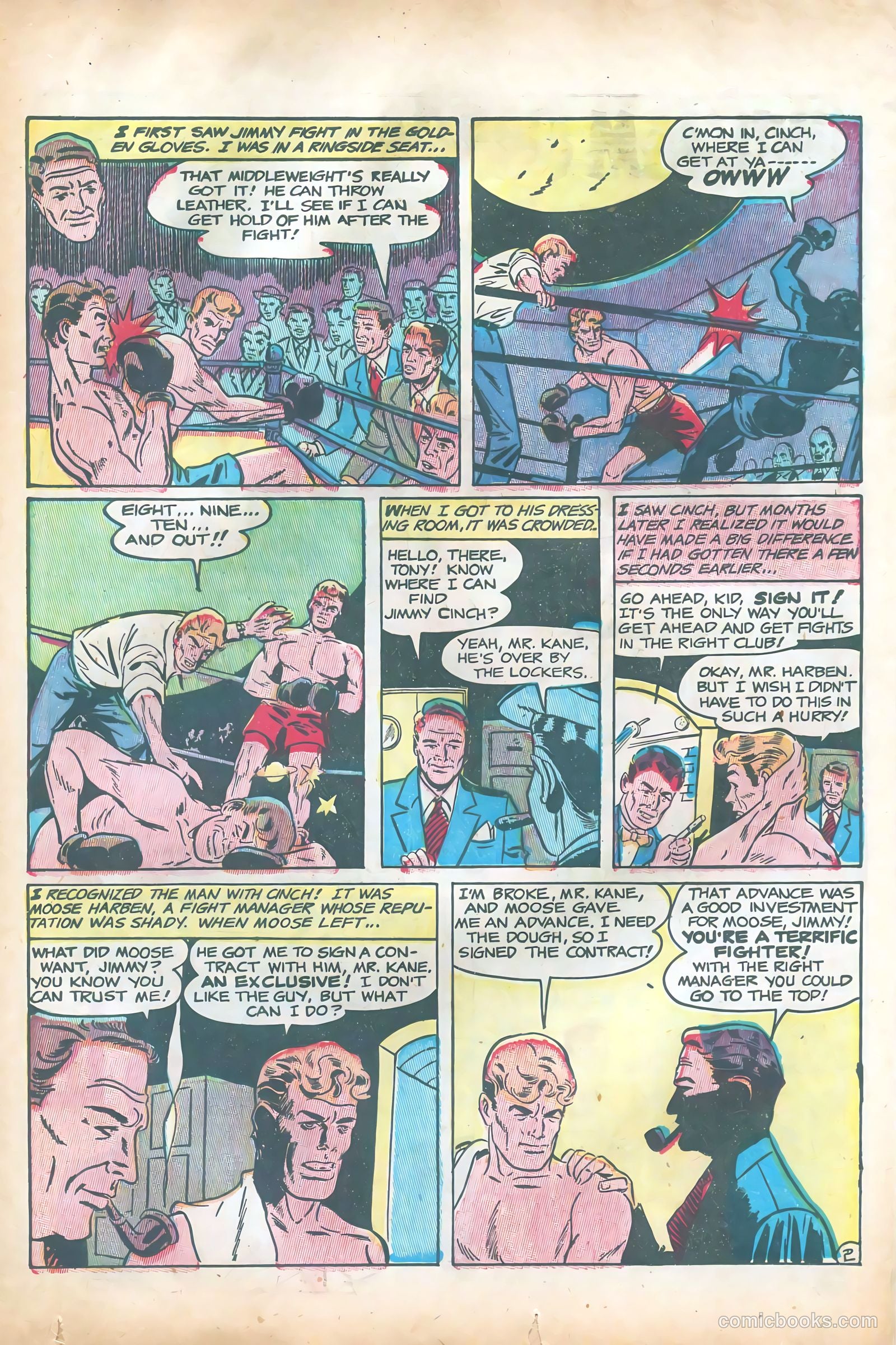 Martin Kane Private Eye #4 (1950) — page 25 of 36