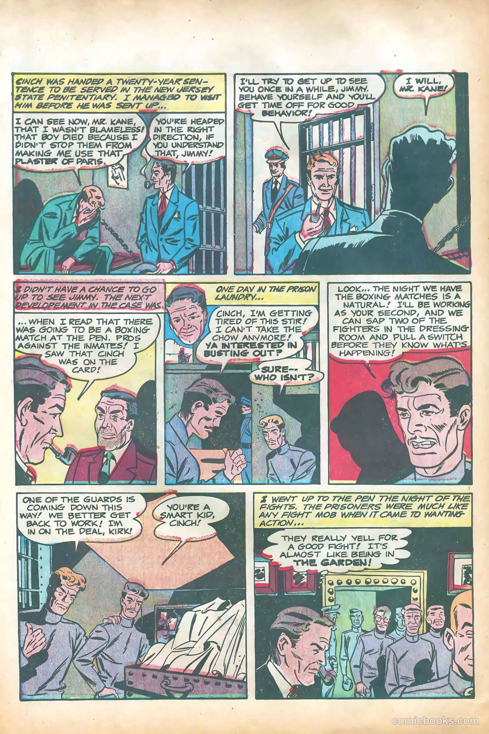 Martin Kane Private Eye #4 (1950) — page 28 of 36