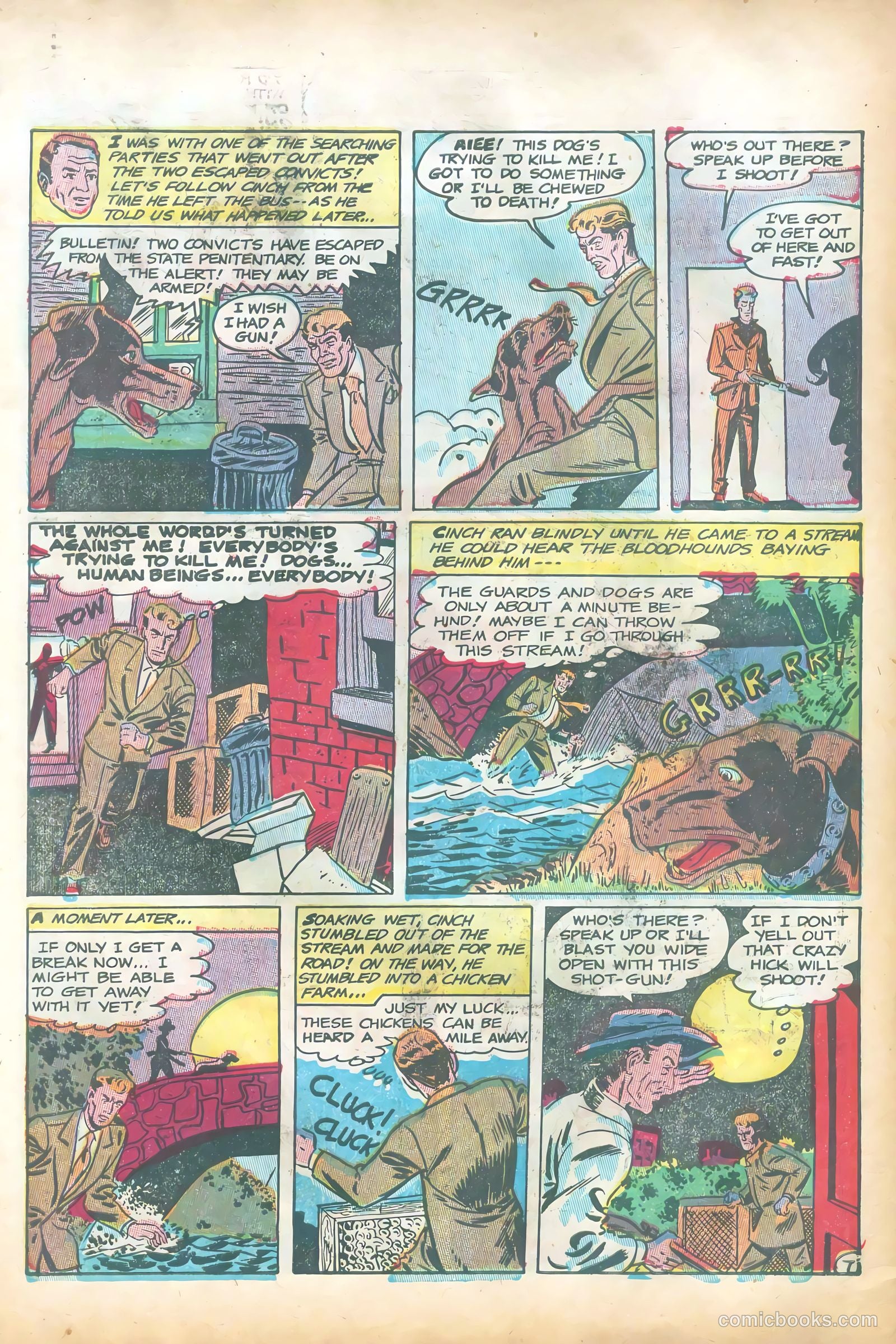 Martin Kane Private Eye #4 (1950) — page 30 of 36