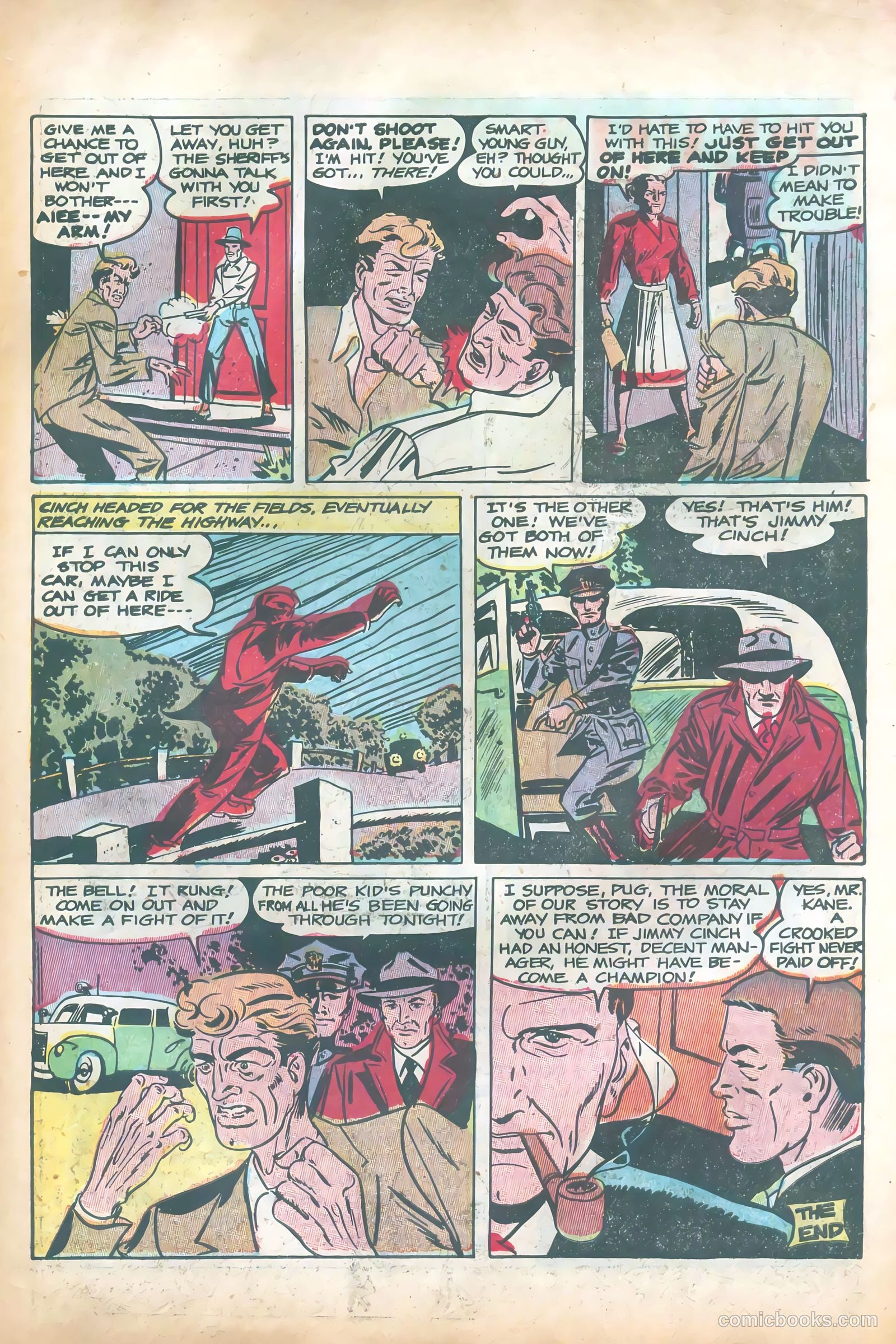 Martin Kane Private Eye #4 (1950) — page 31 of 36
