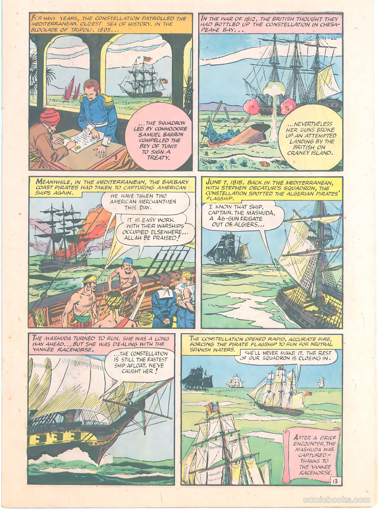 U.S. Frigate Constellation #1 — page 13 of 16