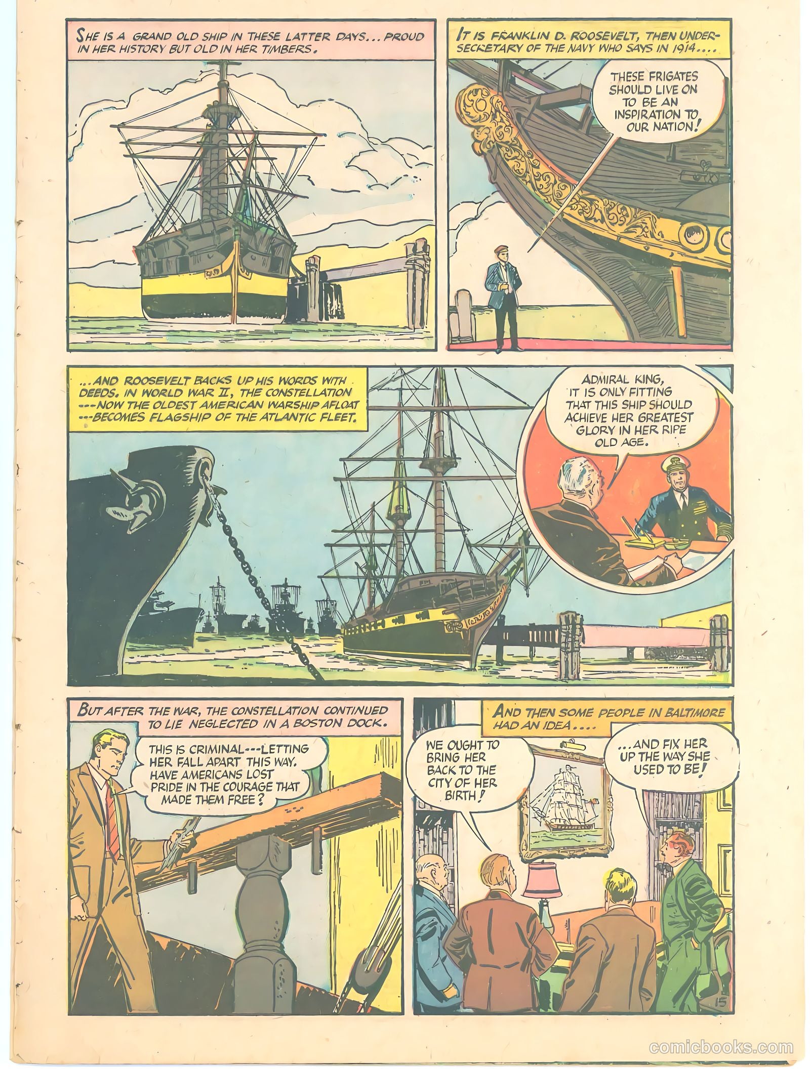 U.S. Frigate Constellation #1 — page 15 of 16