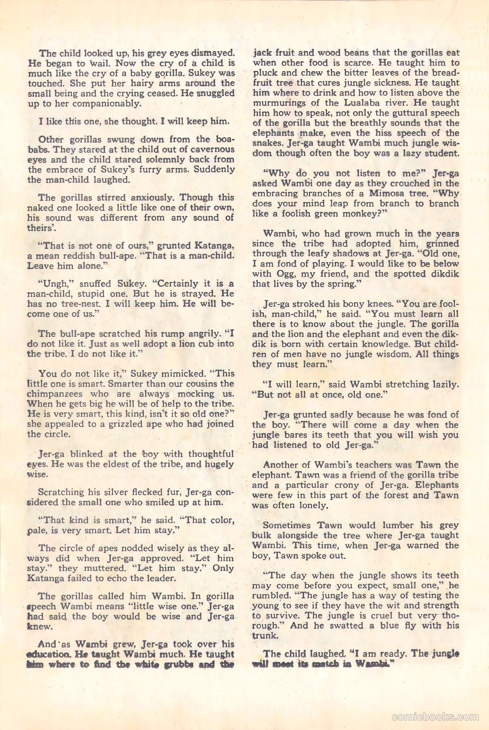 Wambi #4 (1958) — page 35 of 57