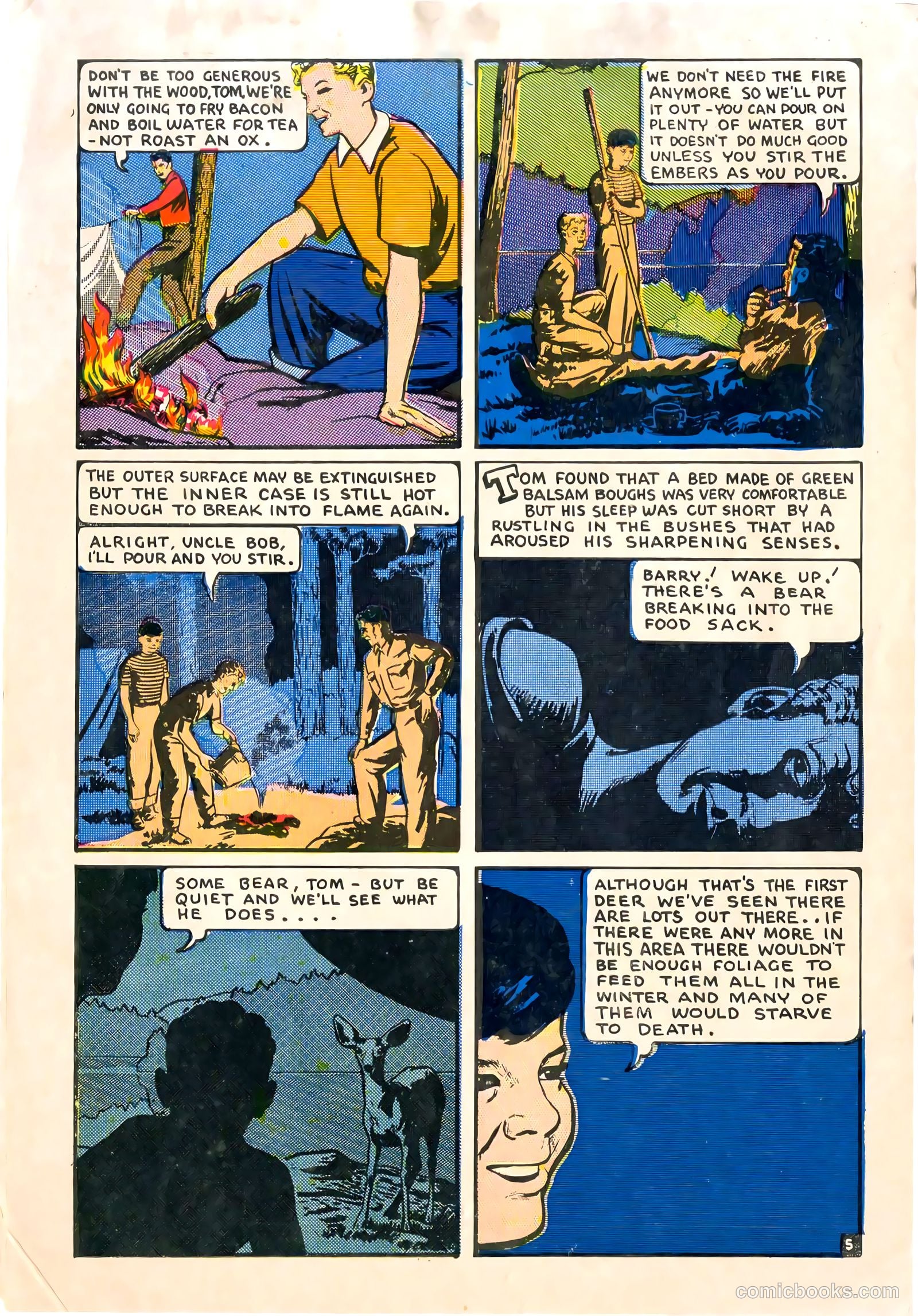 A City Boy in the Woods #nn (1955) — page 6 of 12