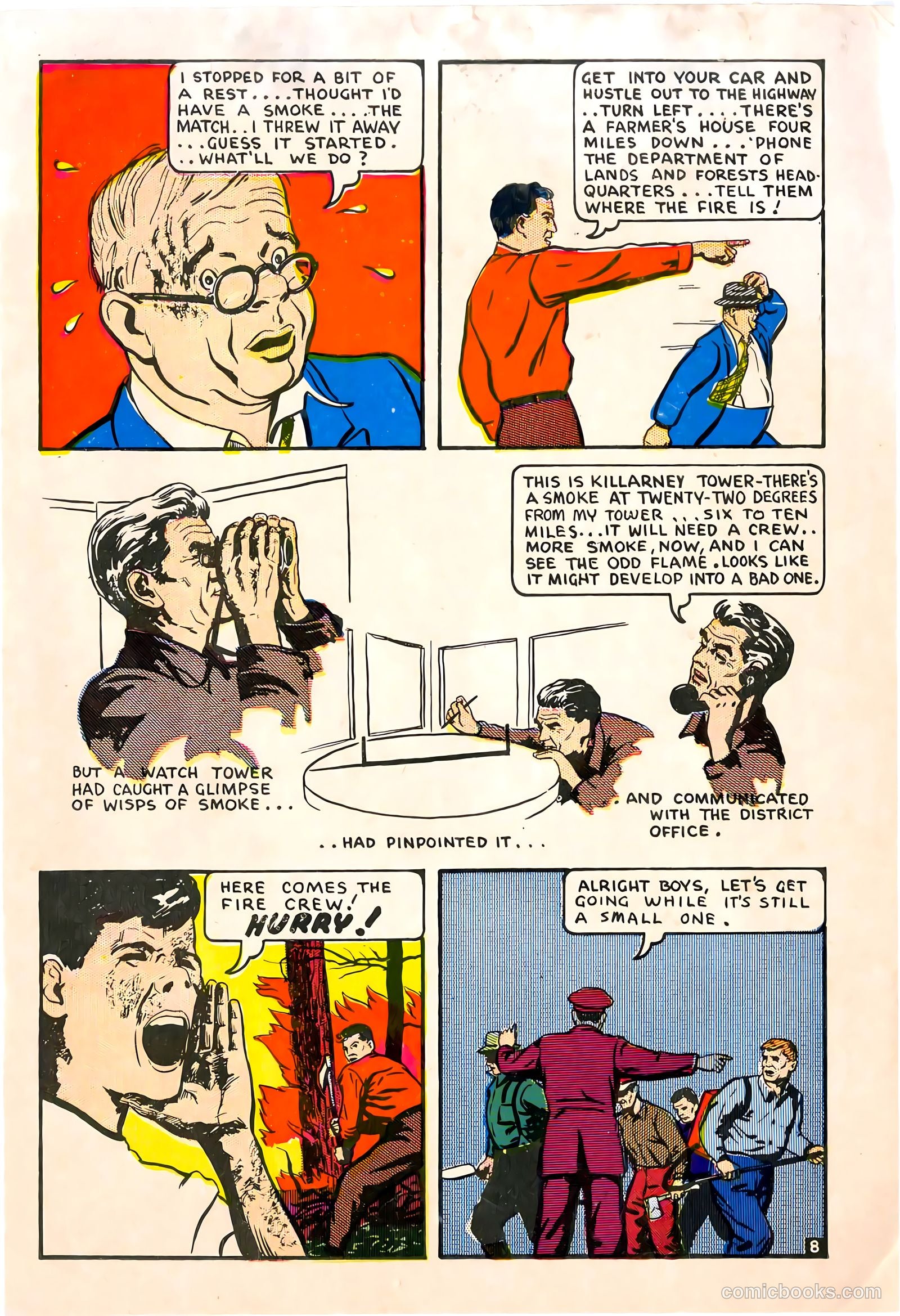 A City Boy in the Woods #nn (1955) — page 9 of 12