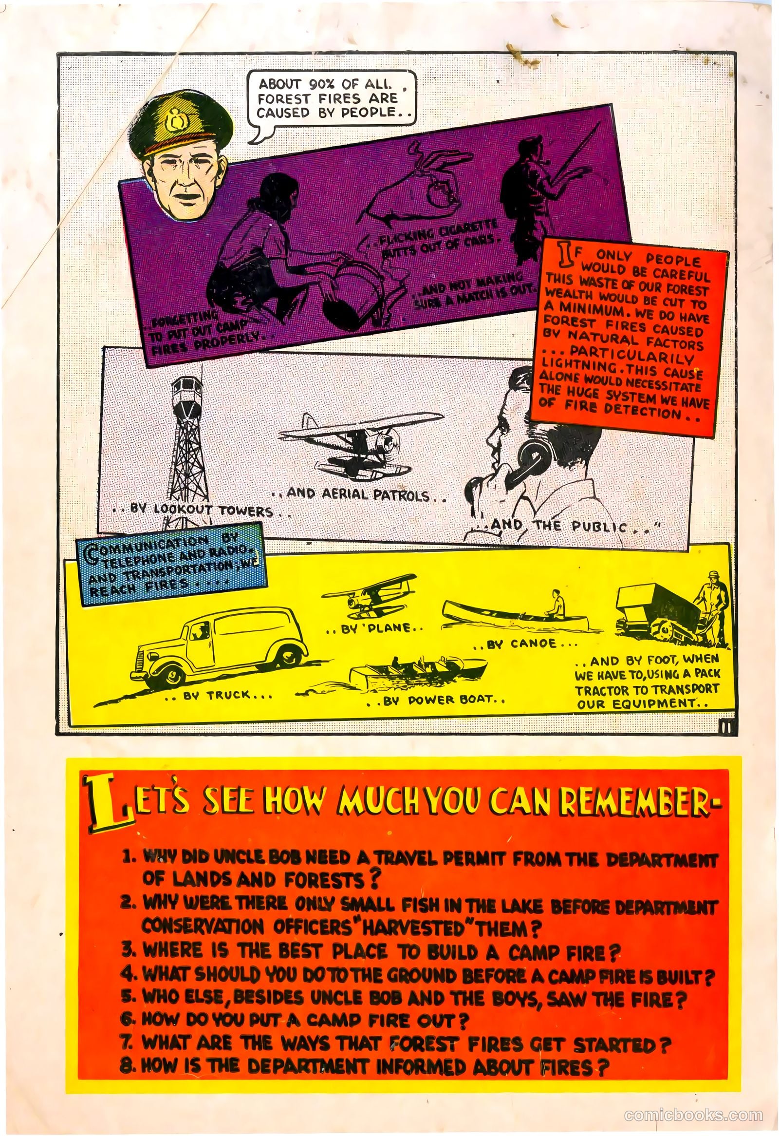 A City Boy in the Woods #nn (1955) — page 12 of 12