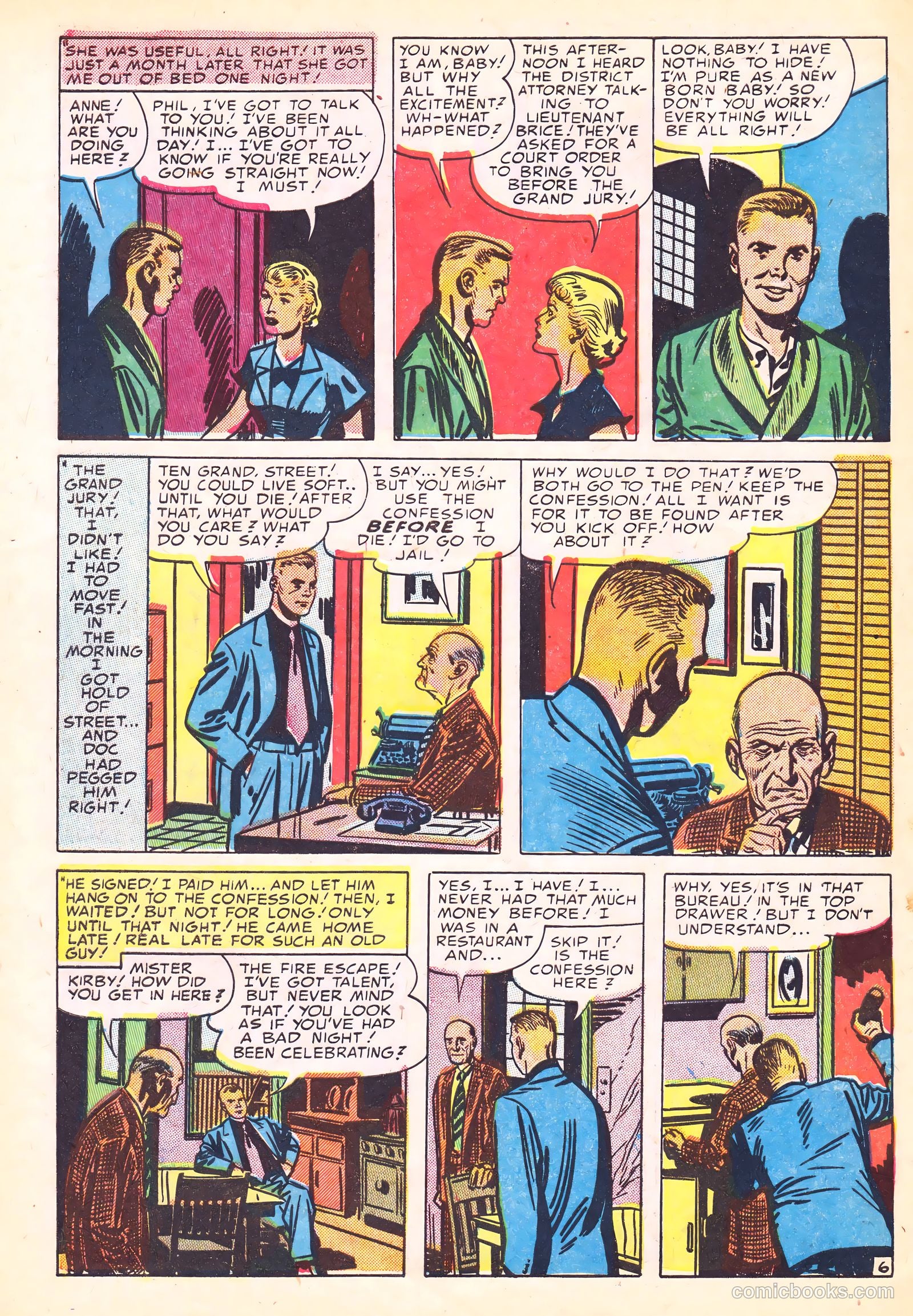 Justice Traps the Guilty #58 (1948) — page 8 of 36
