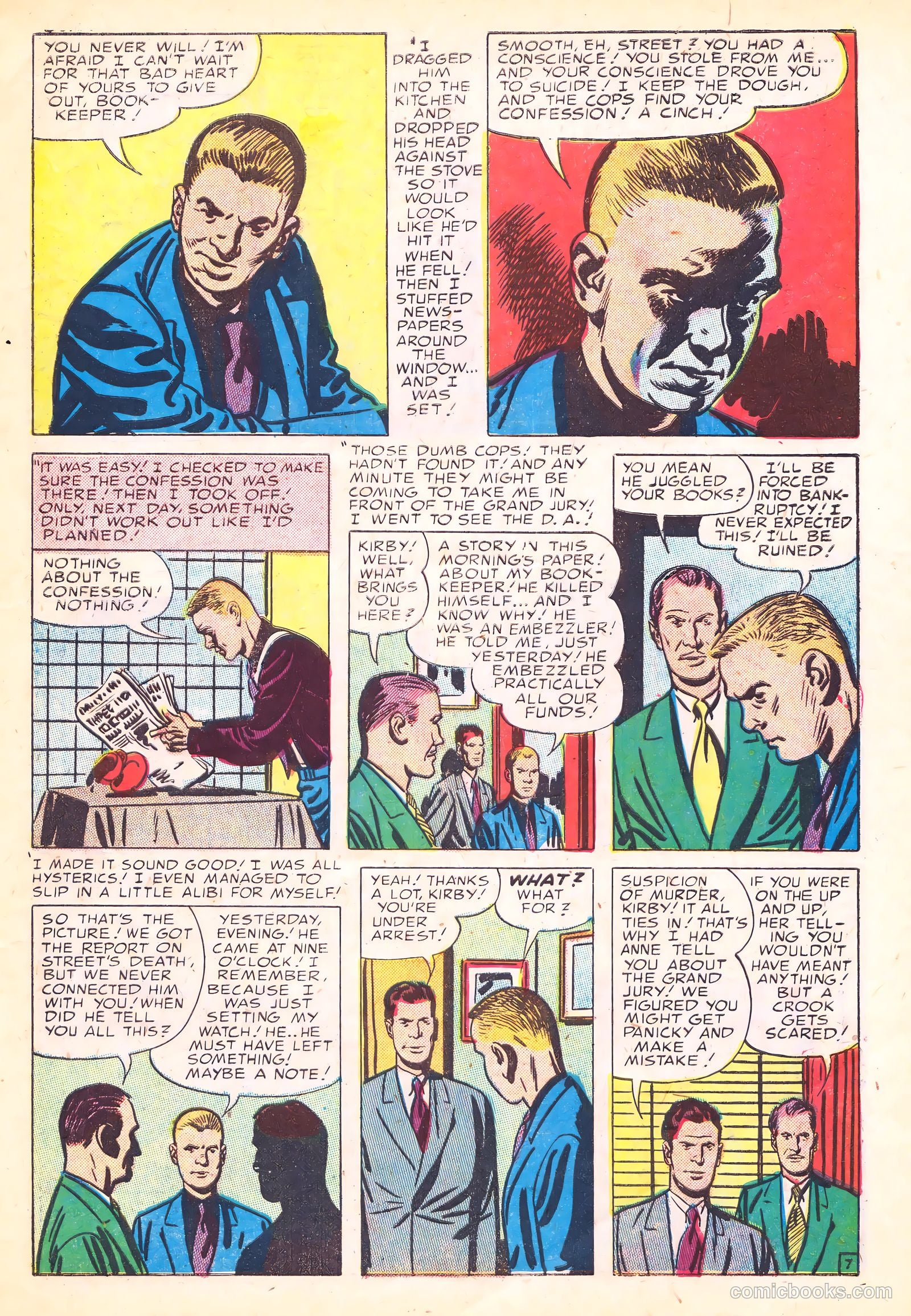 Justice Traps the Guilty #58 (1948) — page 9 of 36