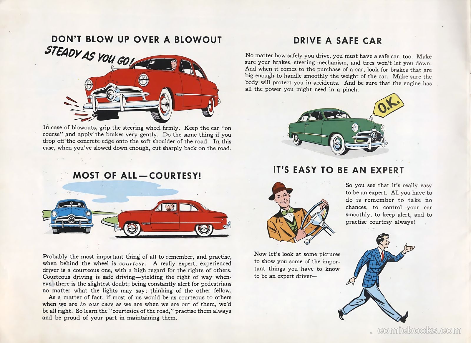 How to Be an Expert Driver #nn (1949) — page 4 of 24