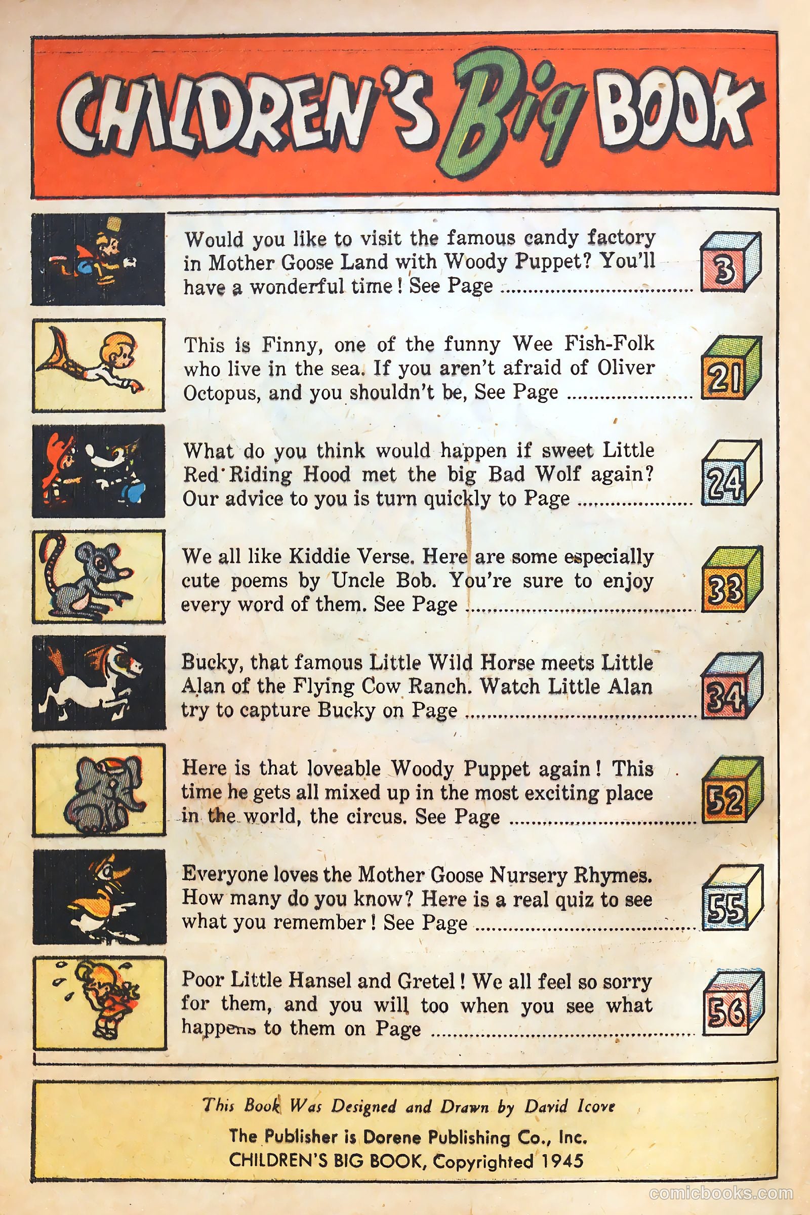 Children's Big Book #nn (1945) — page 4 of 68