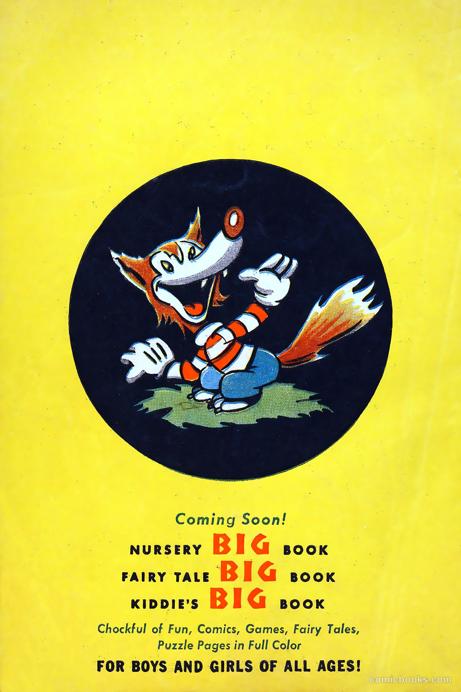 Children's Big Book #nn (1945) — page 68 of 68