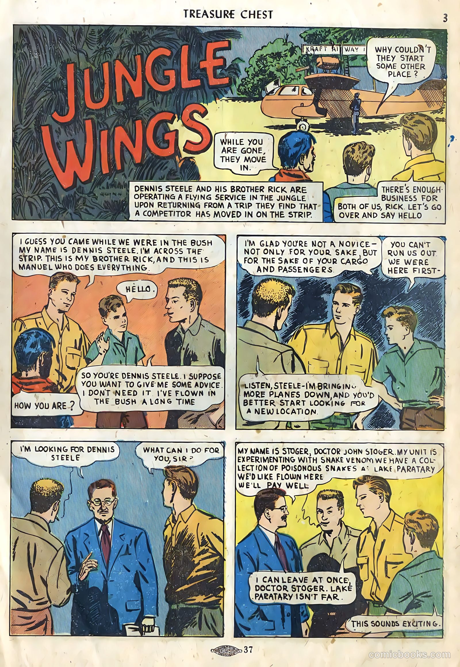 Treasure Chest of Fun and Fact v2 #12 — page 3 of 36