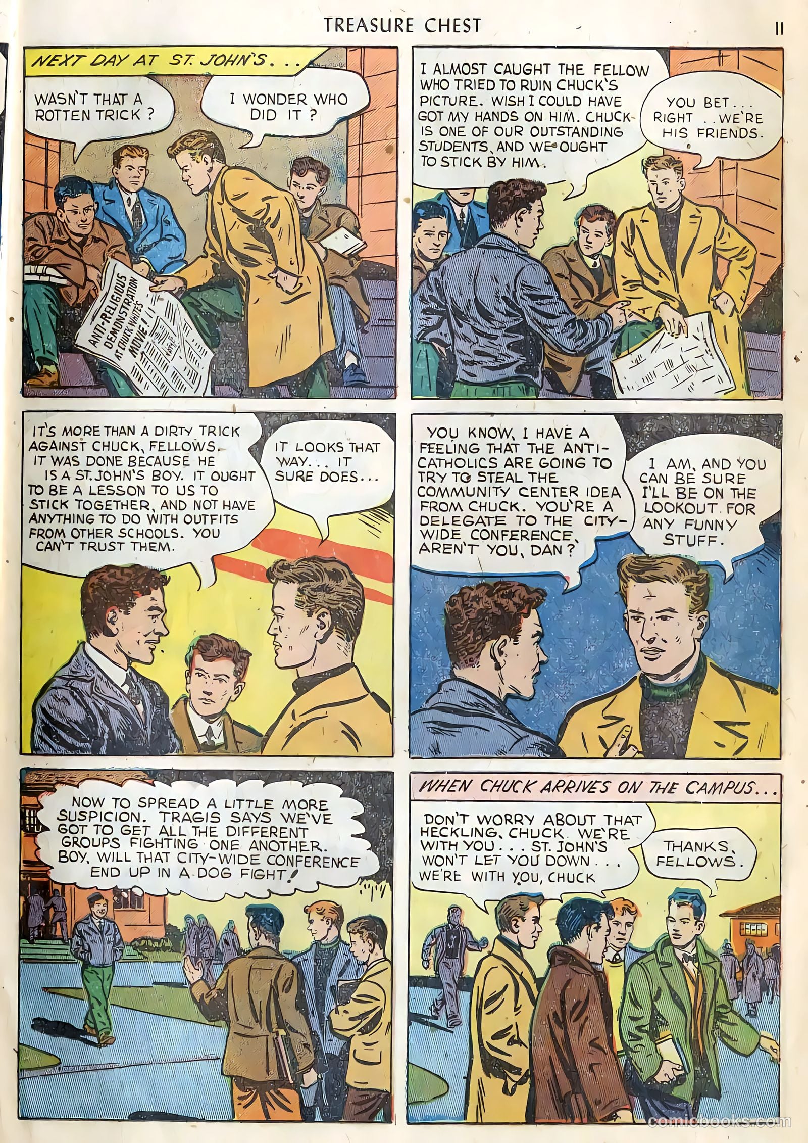 Treasure Chest of Fun and Fact v2 #12 — page 11 of 36