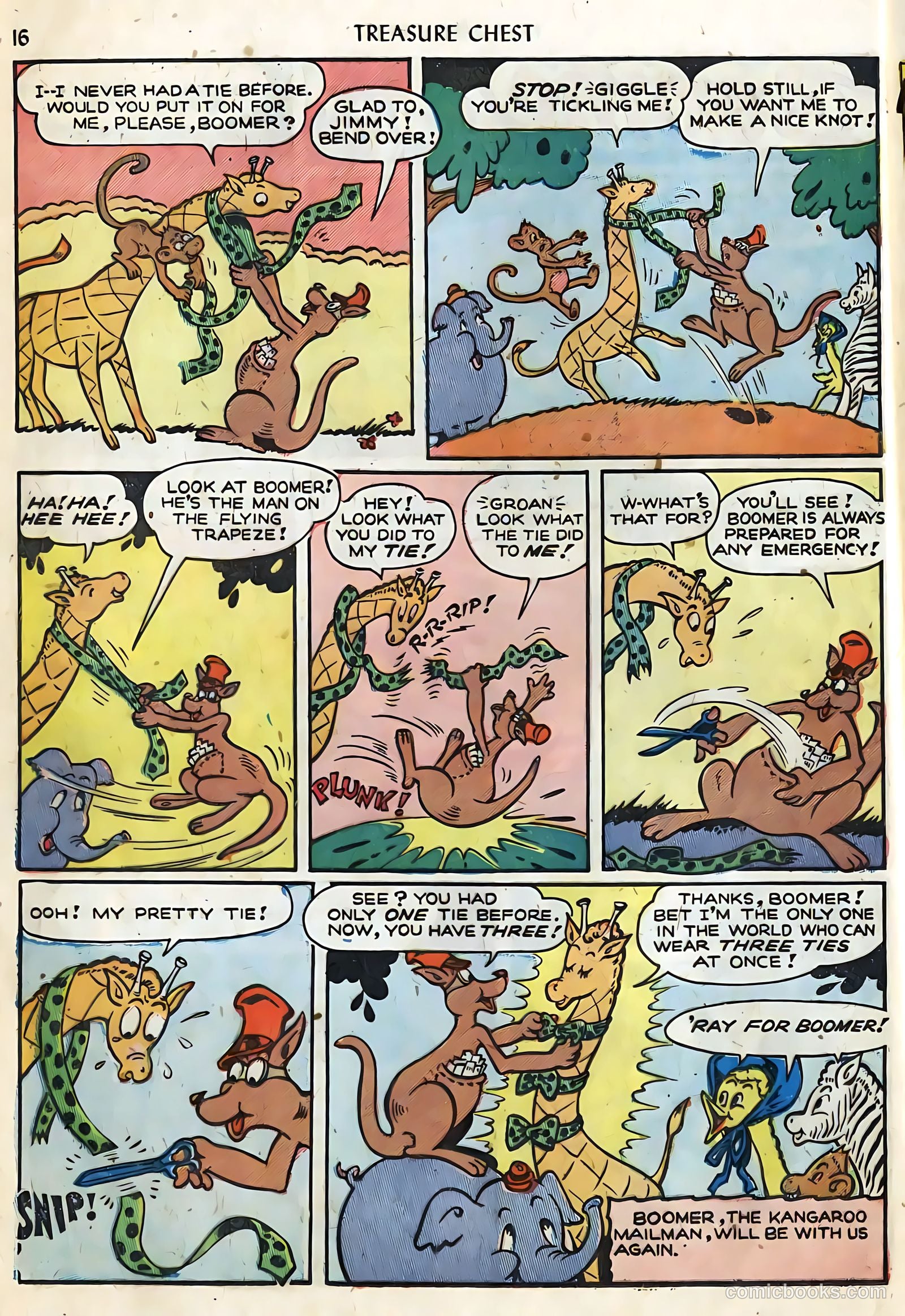 Treasure Chest of Fun and Fact v2 #12 — page 16 of 36