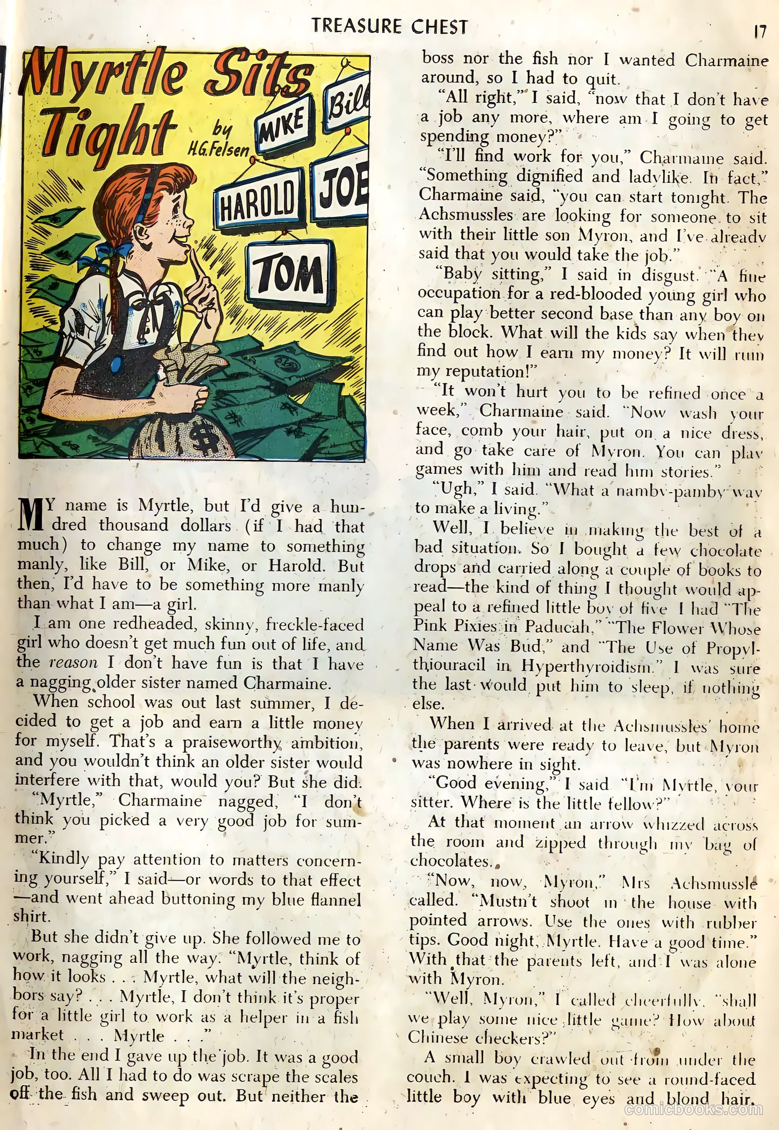 Treasure Chest of Fun and Fact v2 #12 — page 17 of 36
