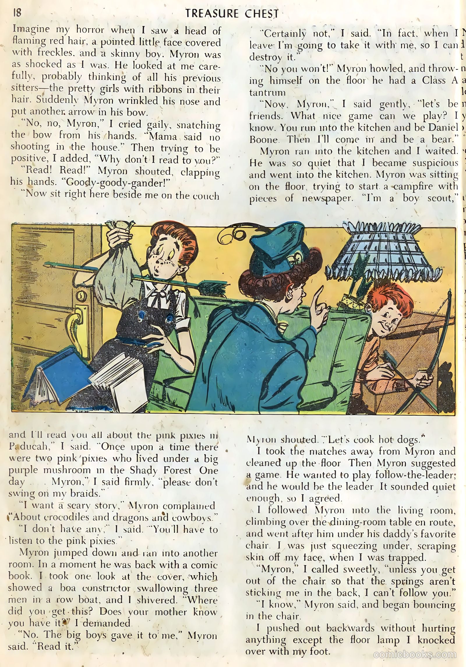Treasure Chest of Fun and Fact v2 #12 — page 18 of 36