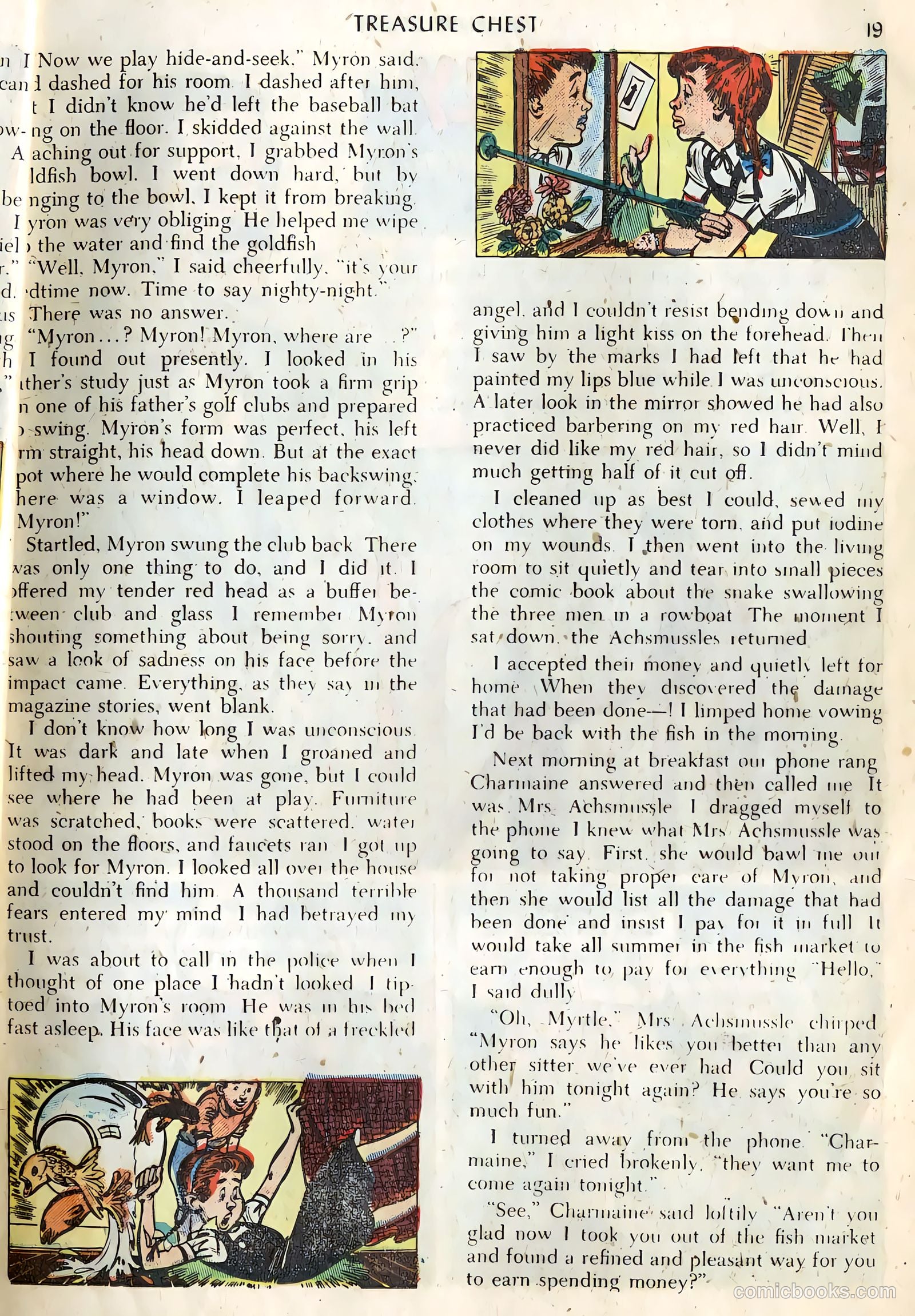 Treasure Chest of Fun and Fact v2 #12 — page 19 of 36