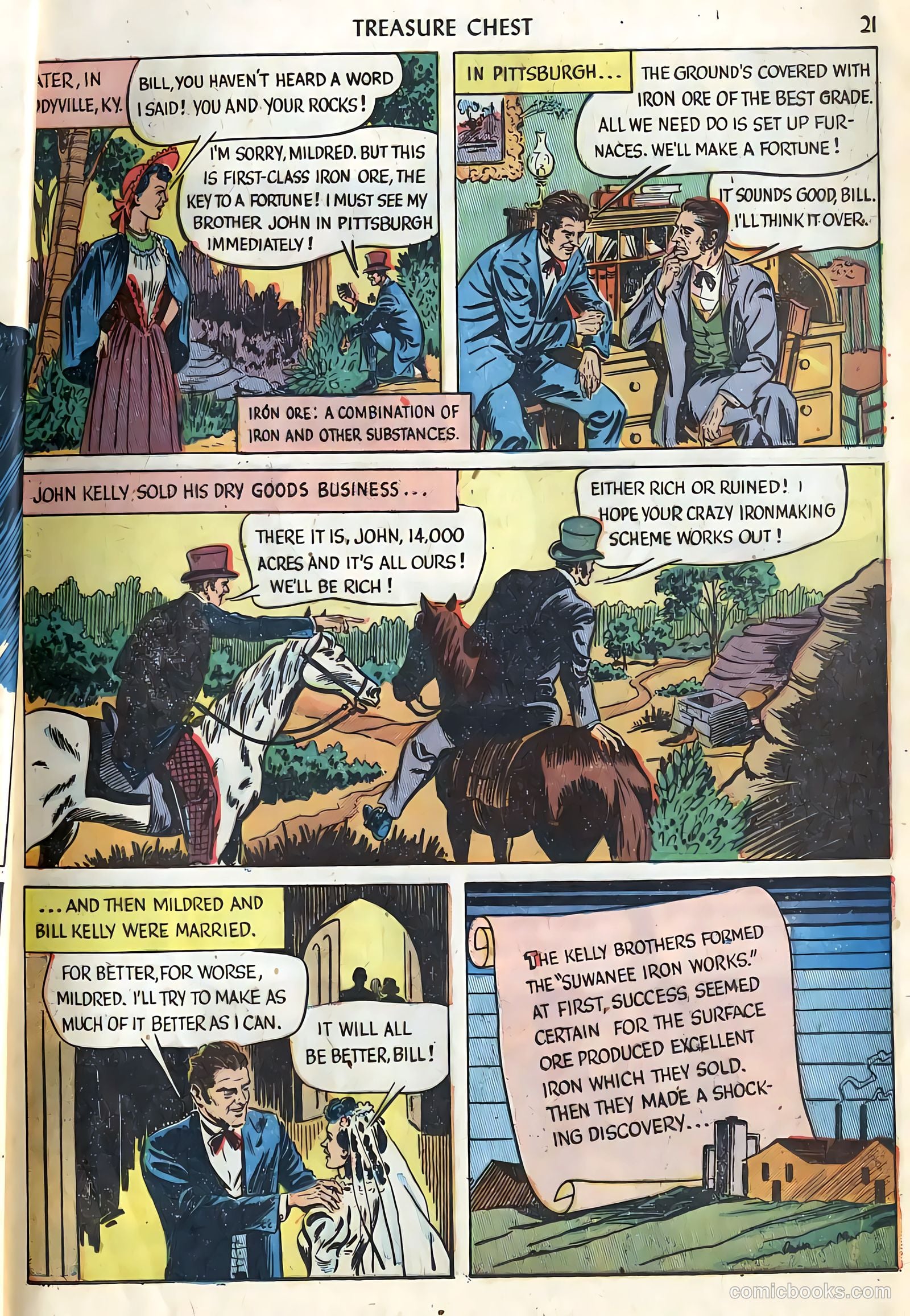 Treasure Chest of Fun and Fact v2 #12 — page 21 of 36