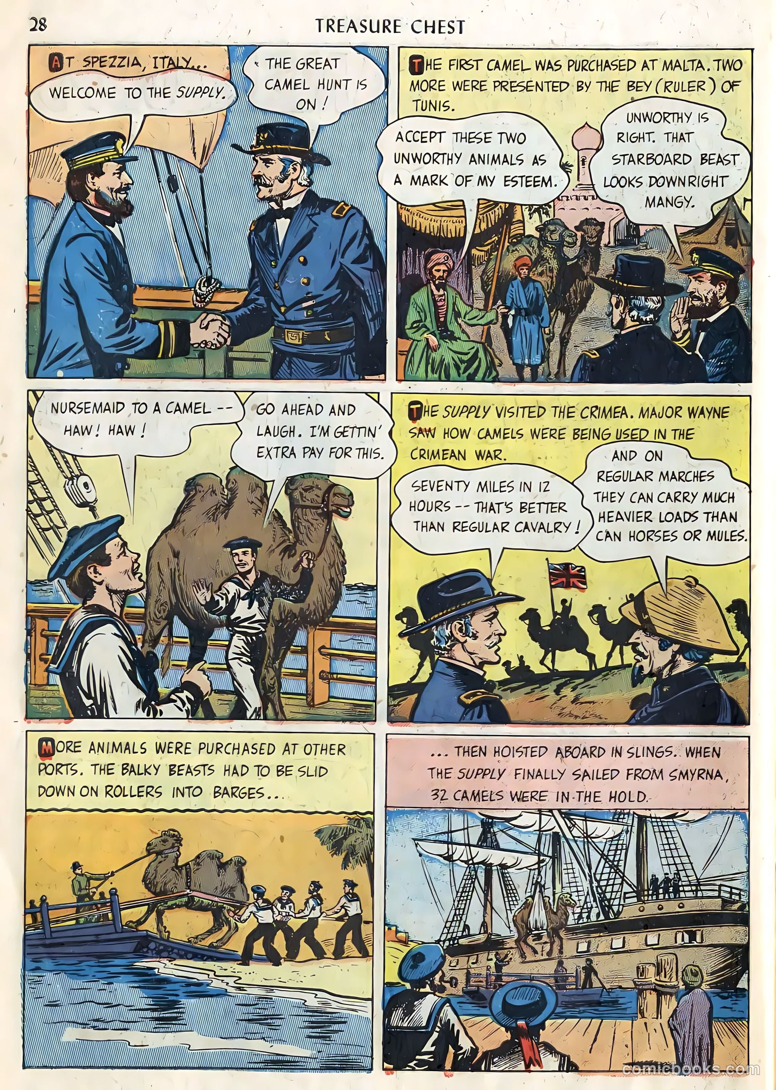 Treasure Chest of Fun and Fact v2 #12 — page 28 of 36