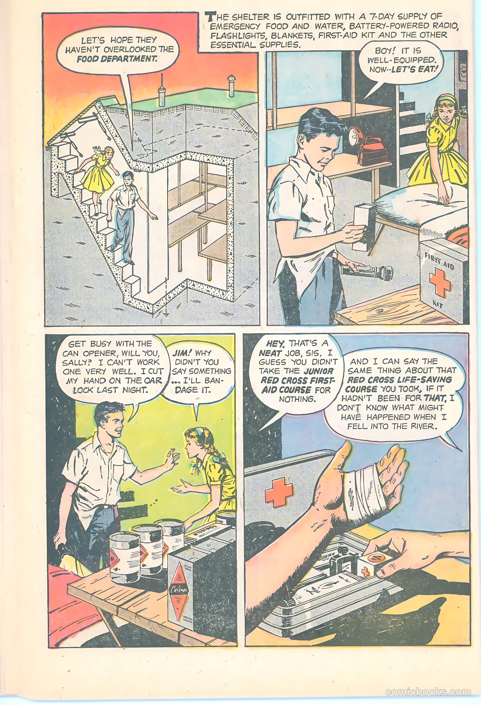 Operation Survival! #1 (1957) — page 14 of 33