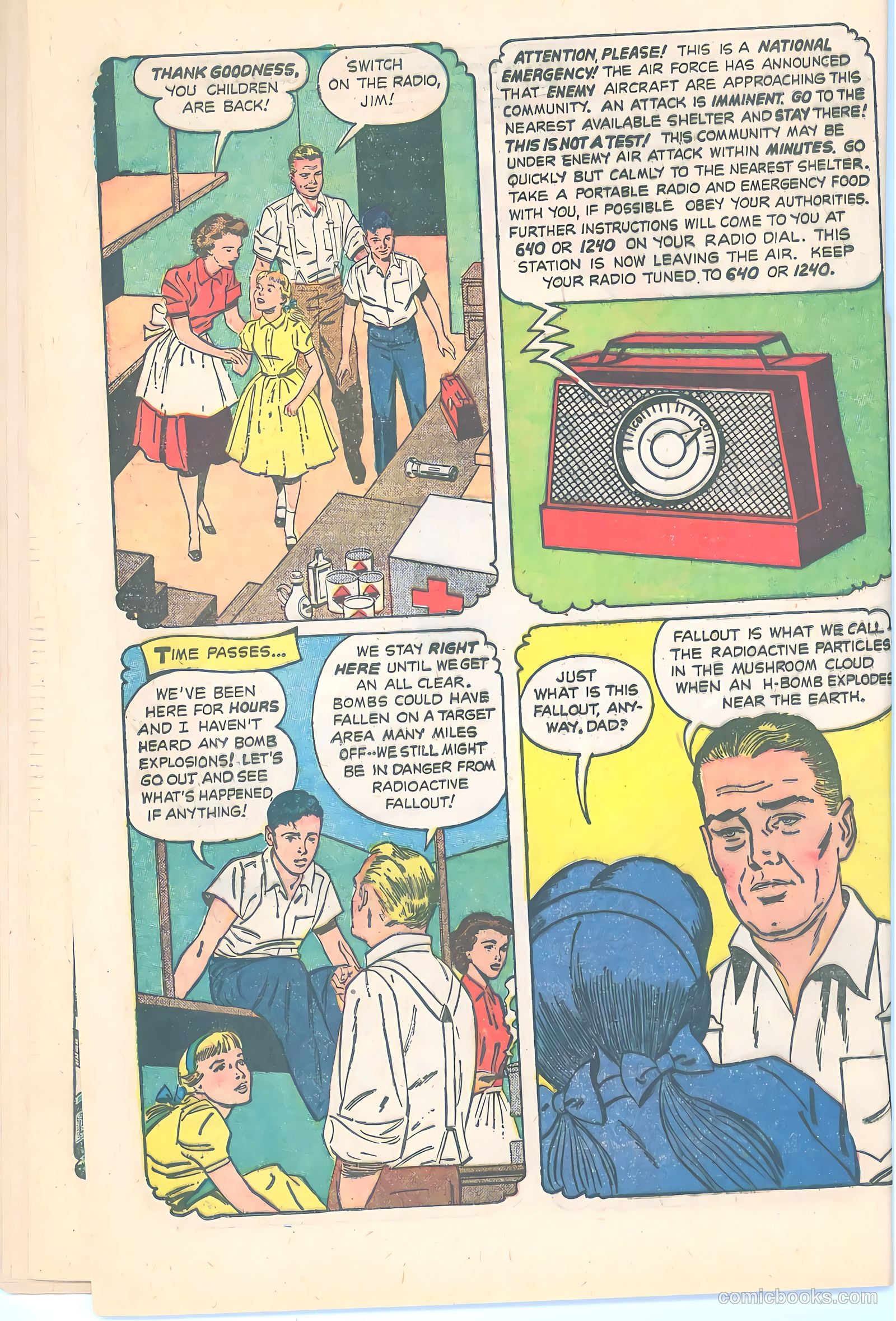 Operation Survival! #1 (1957) — page 18 of 33