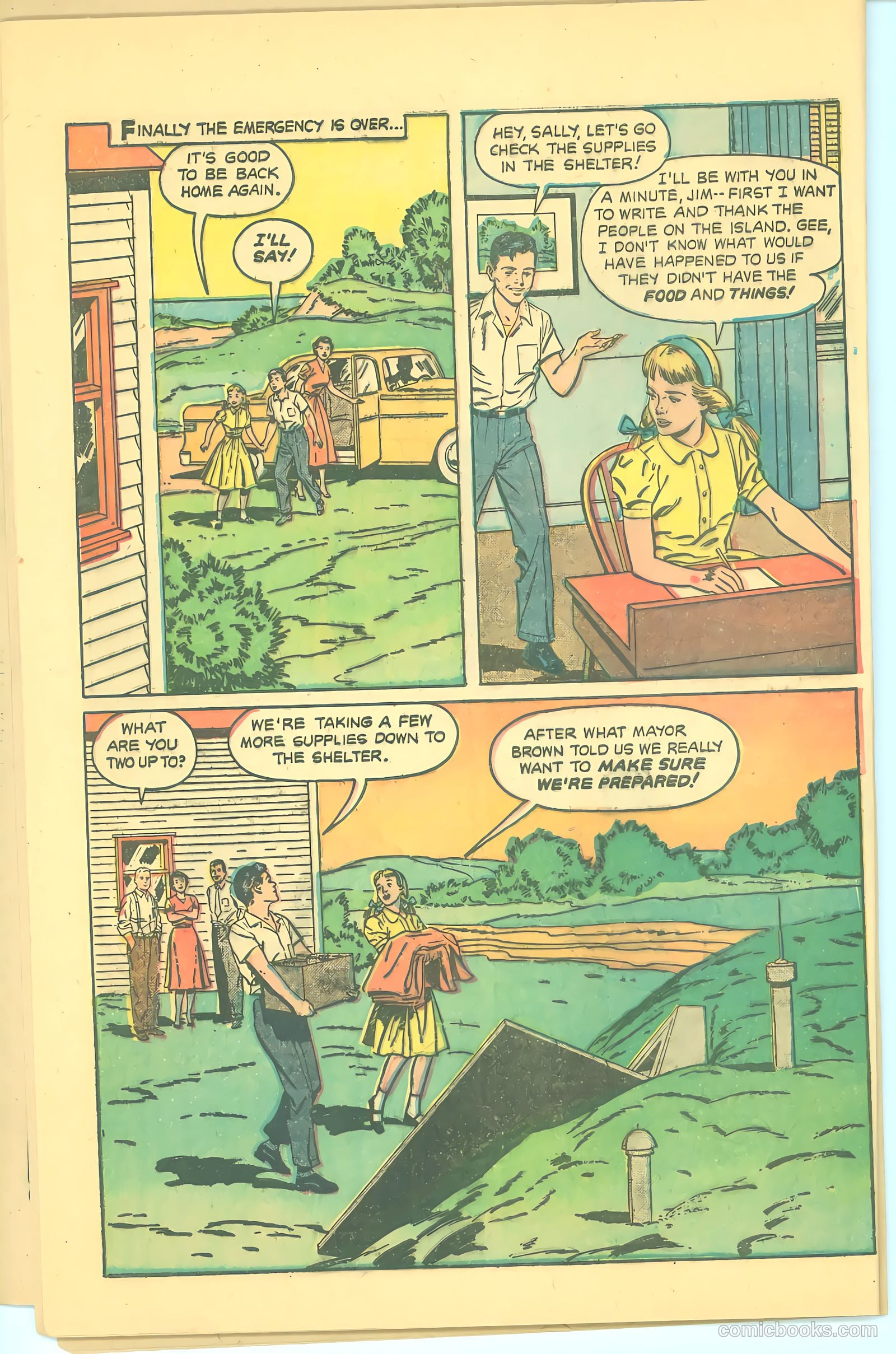 Operation Survival! #1 (1957) — page 28 of 33