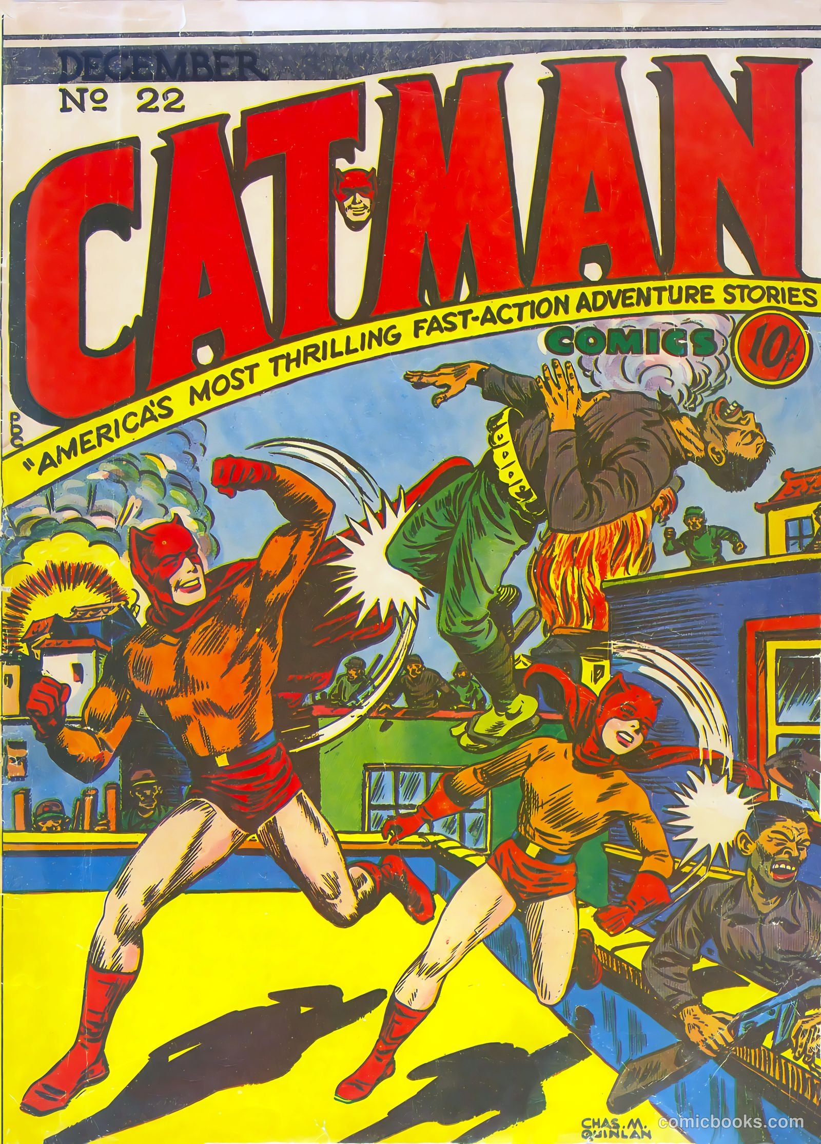 Cat-Man Comics #22
