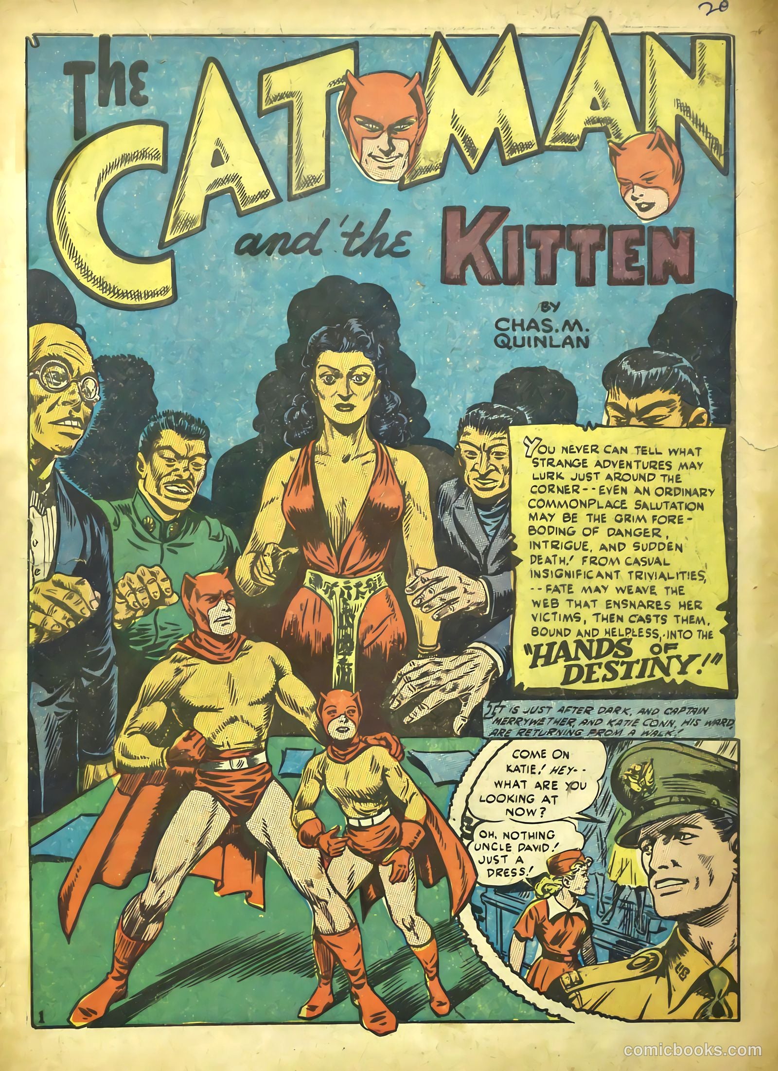 Cat-Man Comics #22 (1941) — page 3 of 58