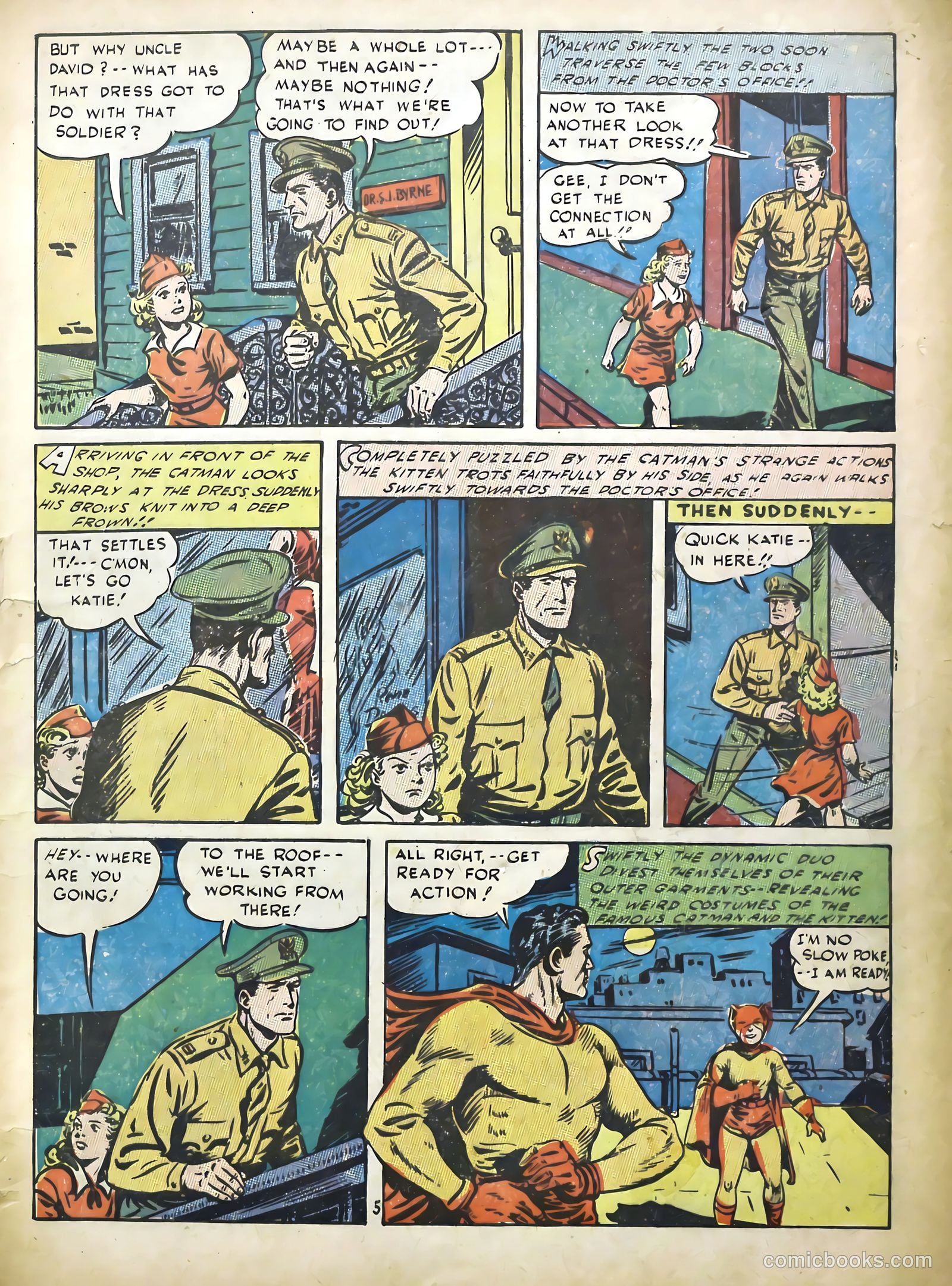 Cat-Man Comics #22 (1941) — page 7 of 58