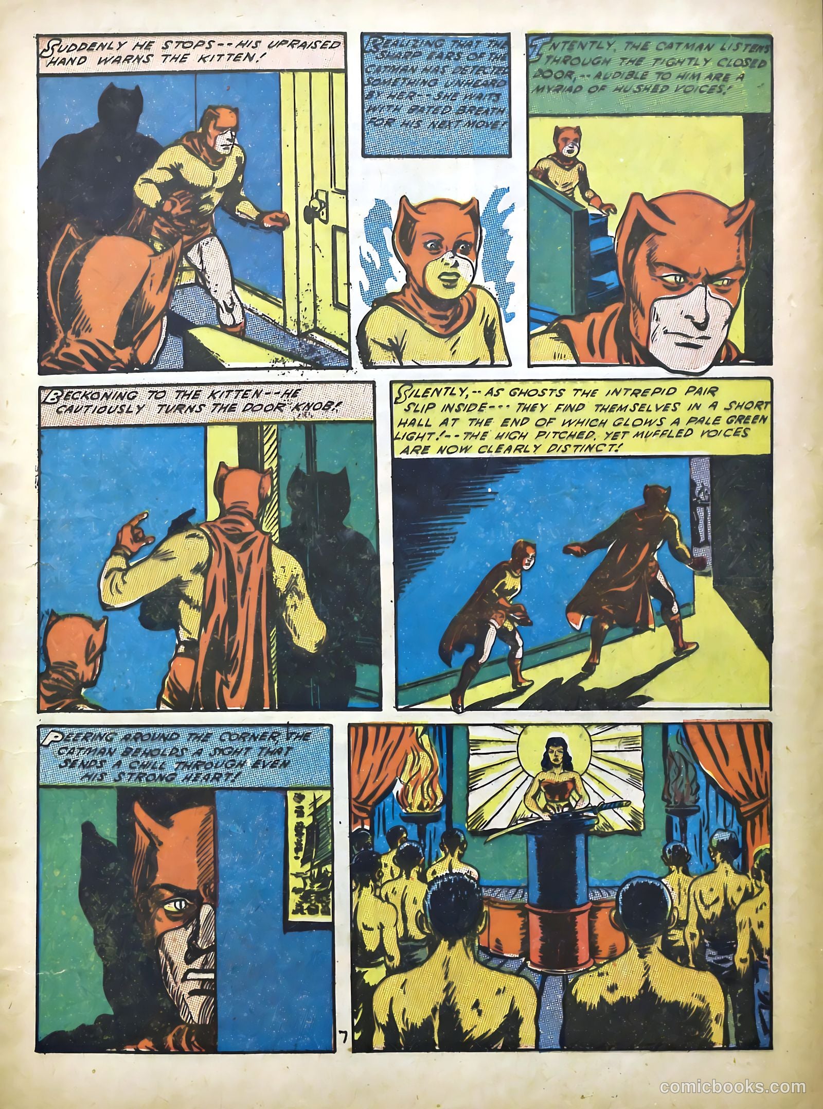 Cat-Man Comics #22 (1941) — page 9 of 58