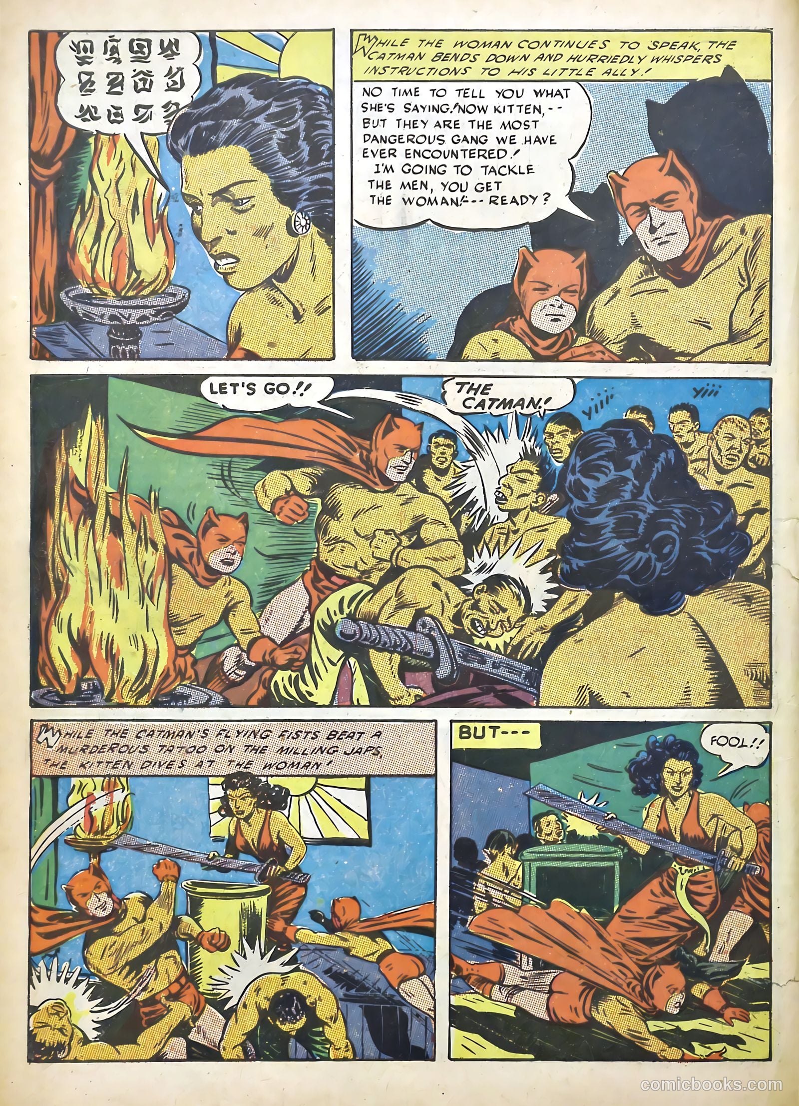 Cat-Man Comics #22 (1941) — page 10 of 58