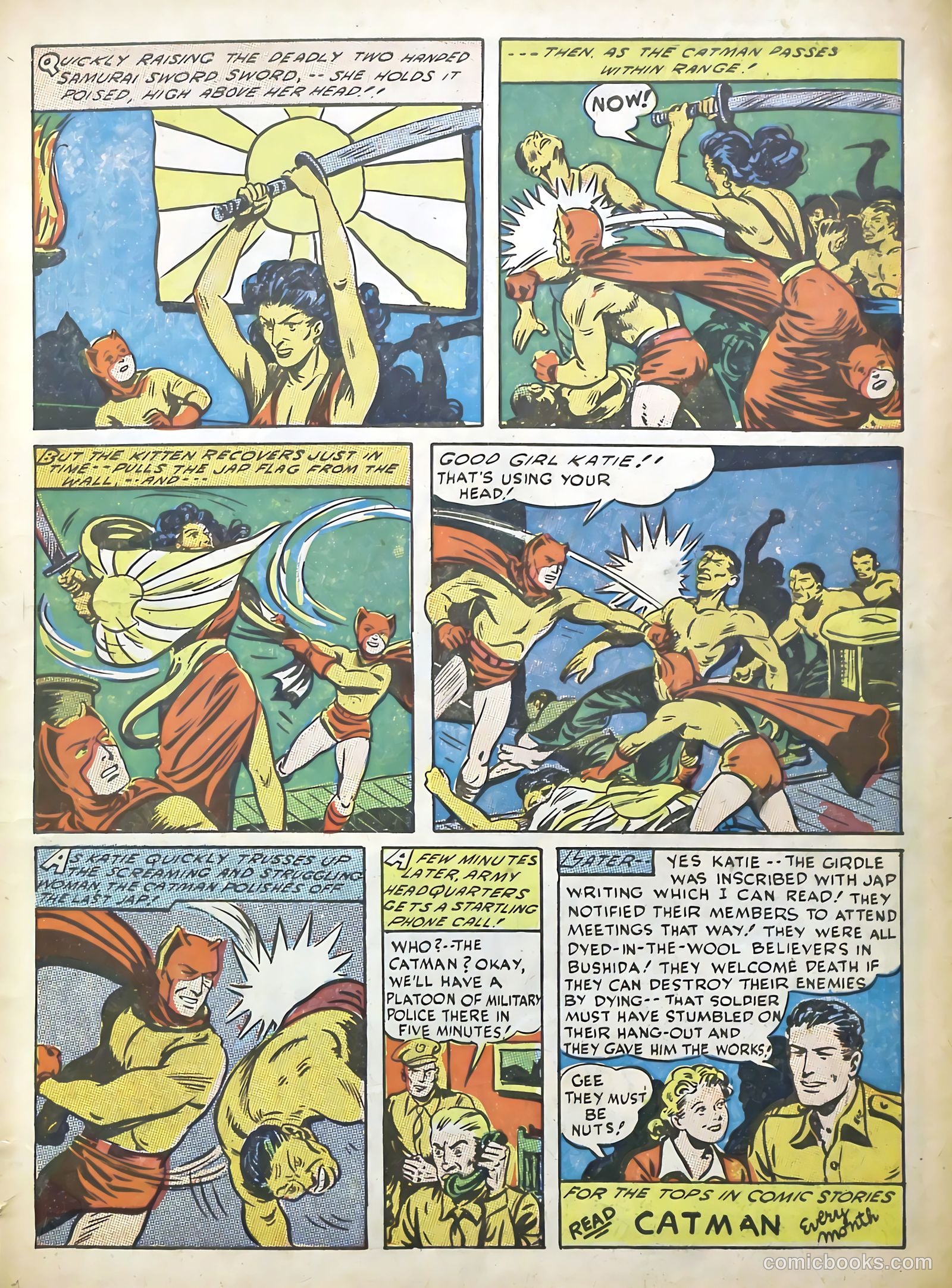 Cat-Man Comics #22 (1941) — page 11 of 58