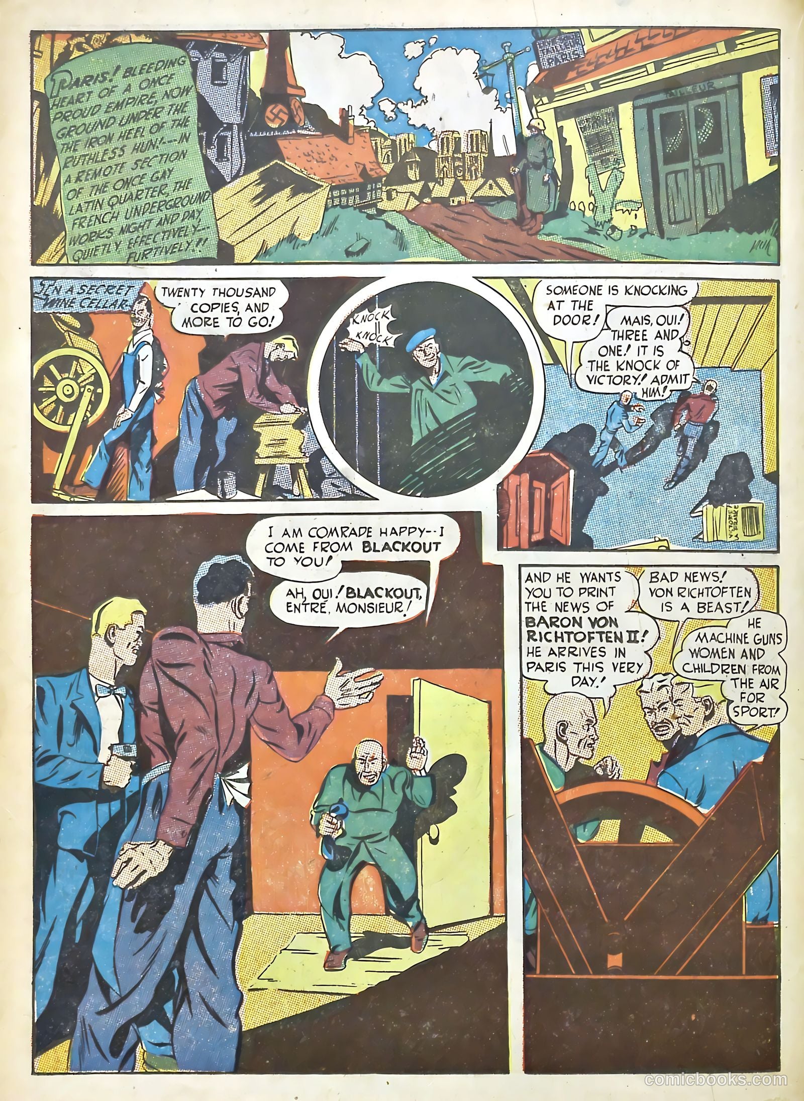 Cat-Man Comics #22 (1941) — page 32 of 58