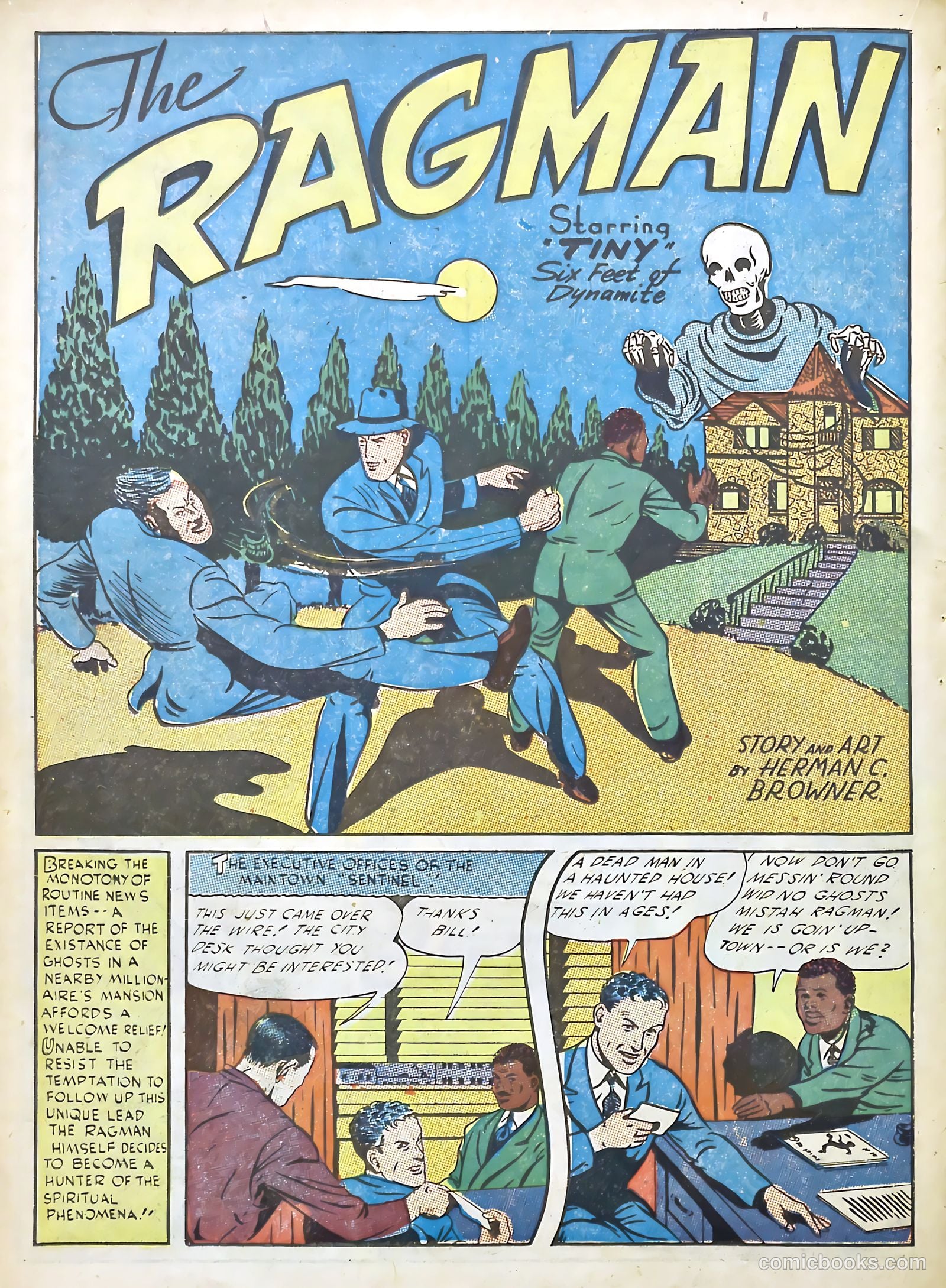 Cat-Man Comics #22 (1941) — page 38 of 58