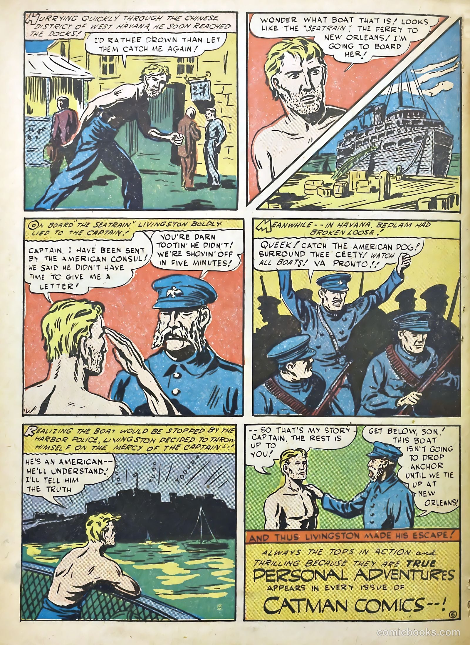 Cat-Man Comics #22 (1941) — page 54 of 58