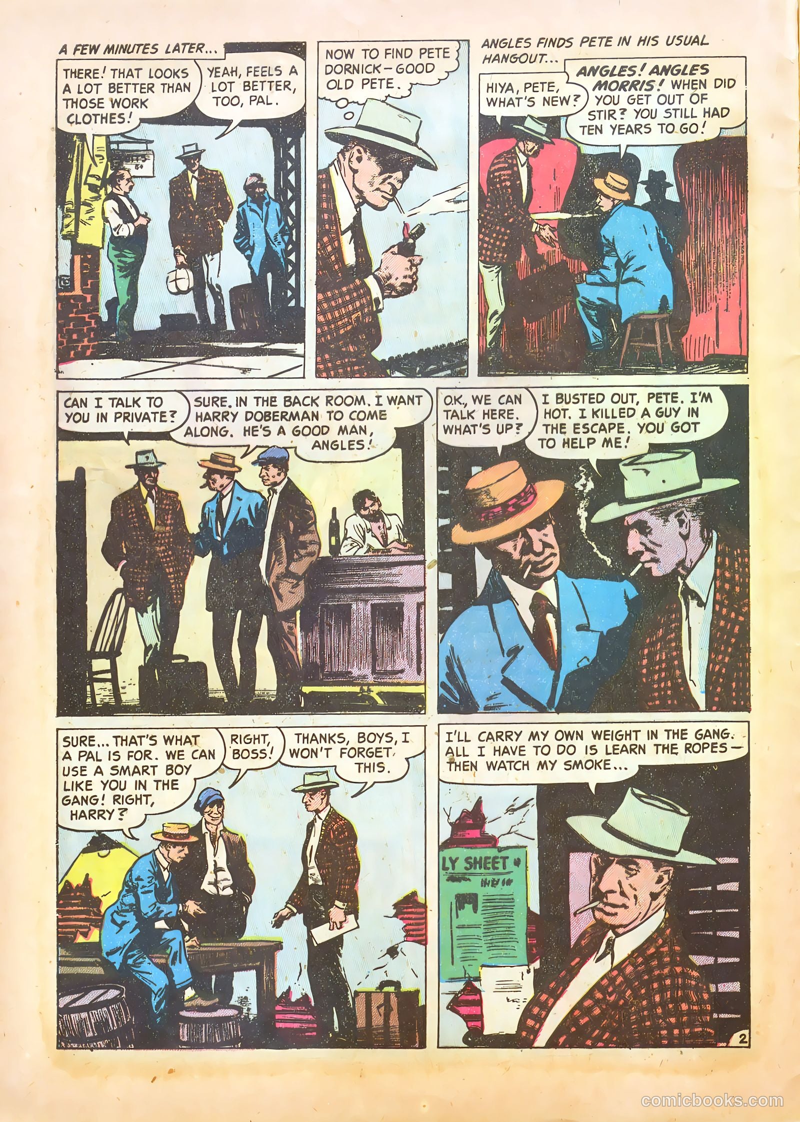 Real Clue Crime Stories v4 #11 — page 12 of 53