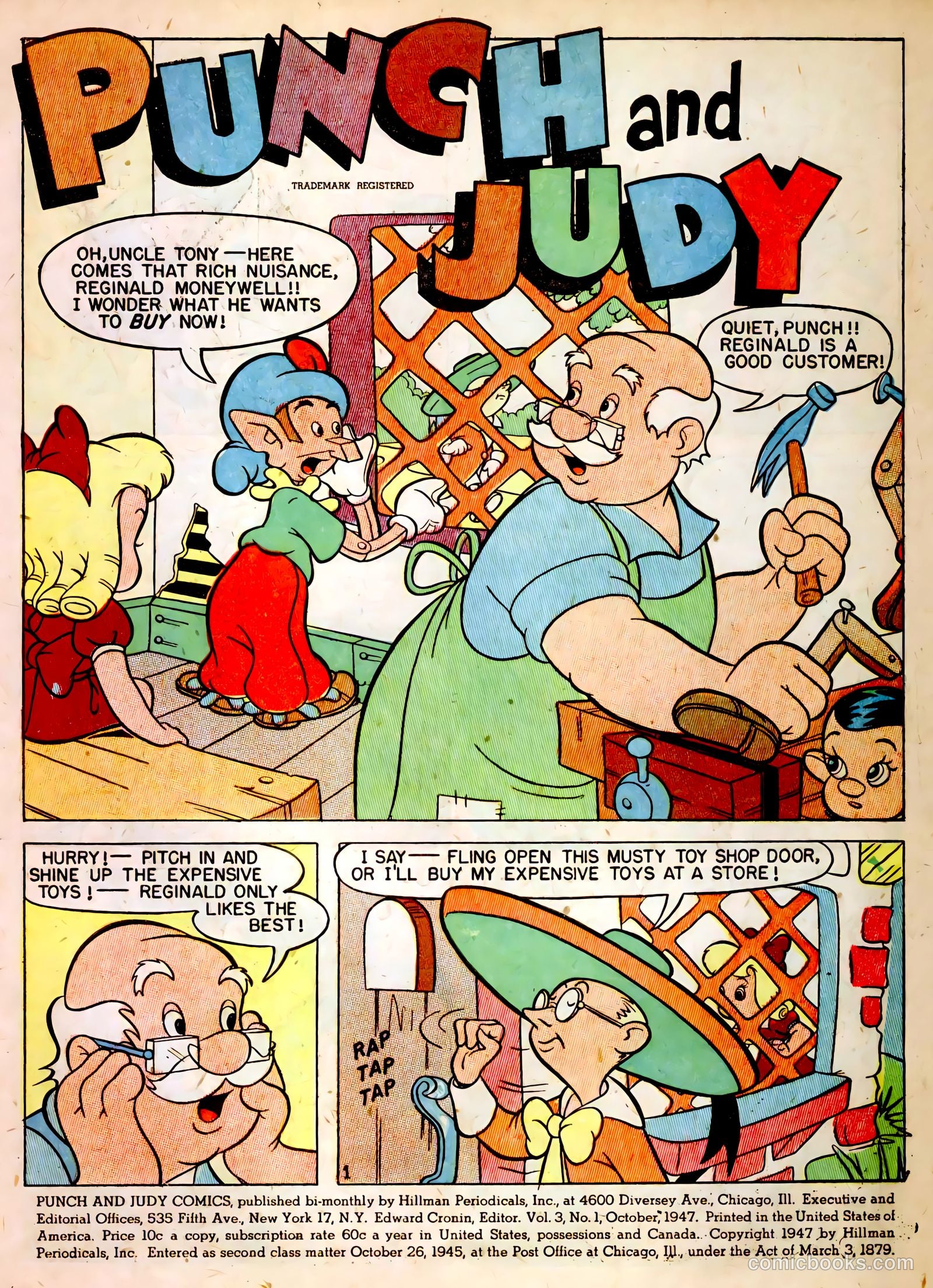 Punch and Judy v3 #1 — page 3 of 52