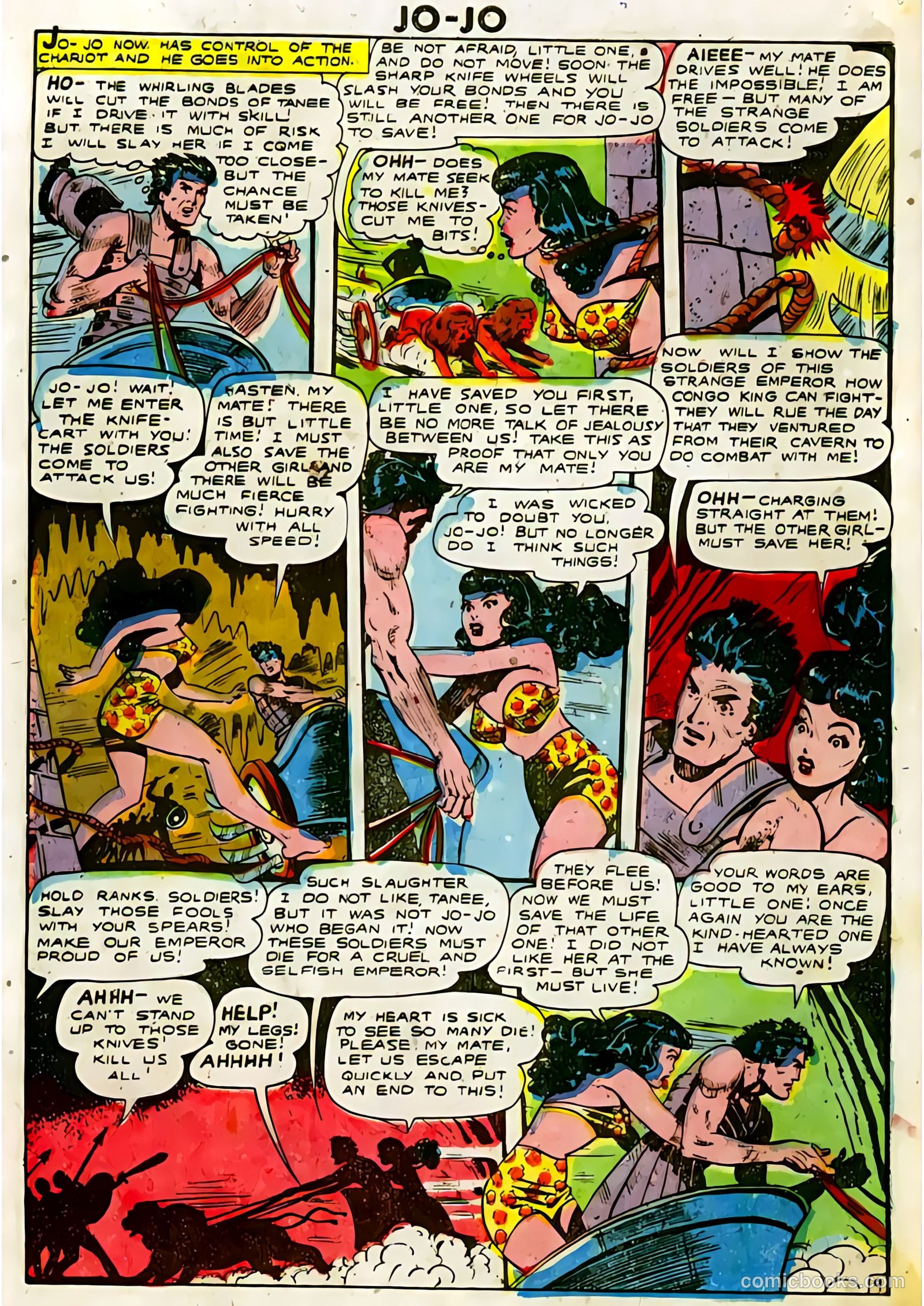 Jo-Jo Comics #27 (1948) — page 10 of 36