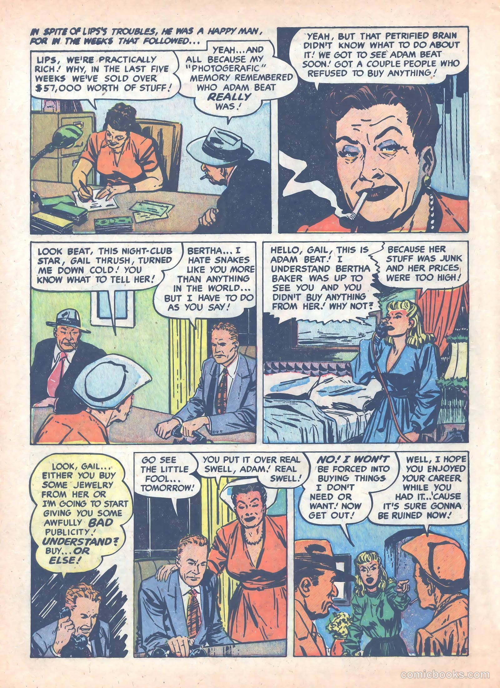 Real Clue Crime Stories v5 #12 — page 14 of 53