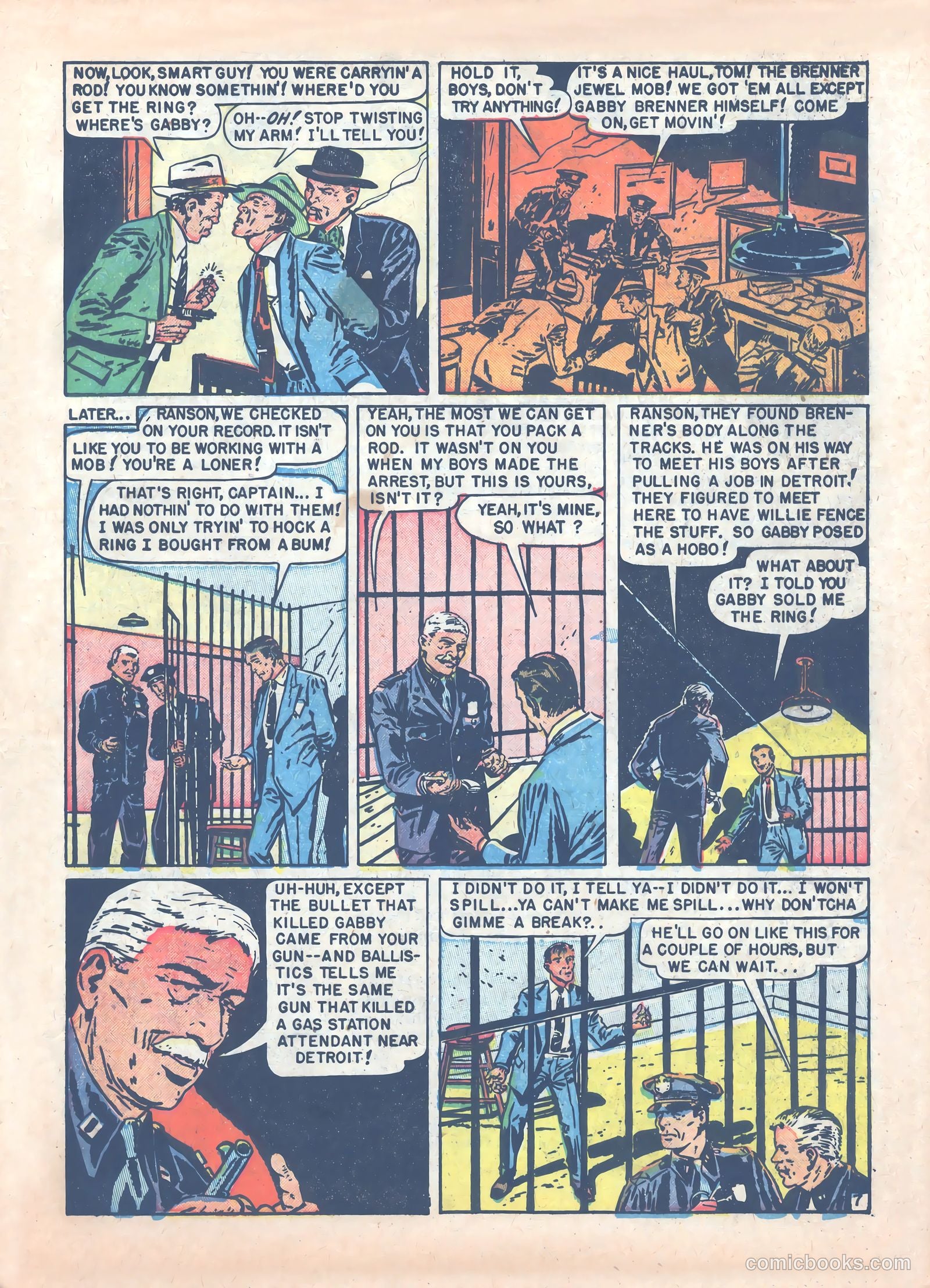Real Clue Crime Stories v5 #12 — page 35 of 53