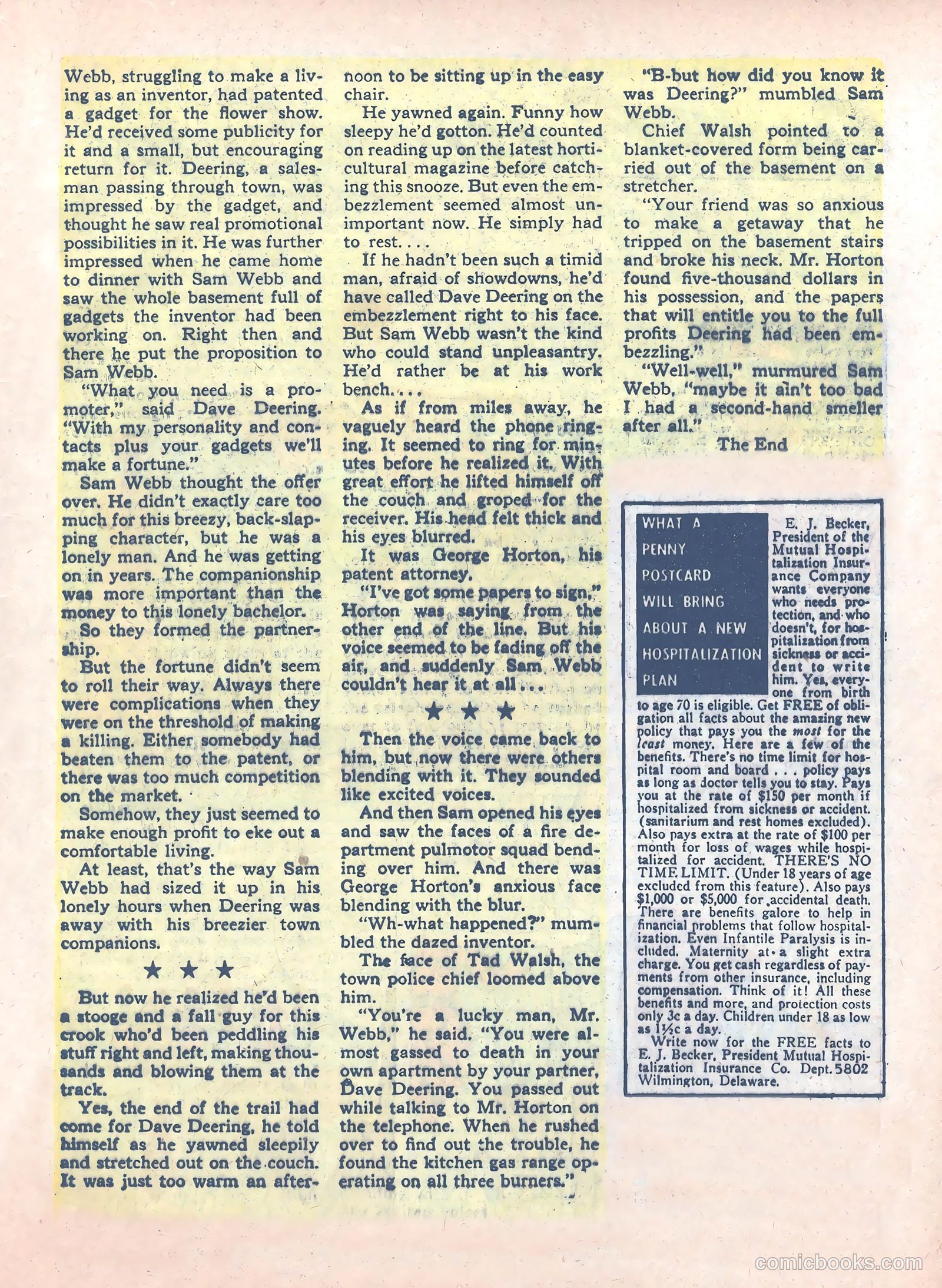 Real Clue Crime Stories v5 #12 — page 37 of 53