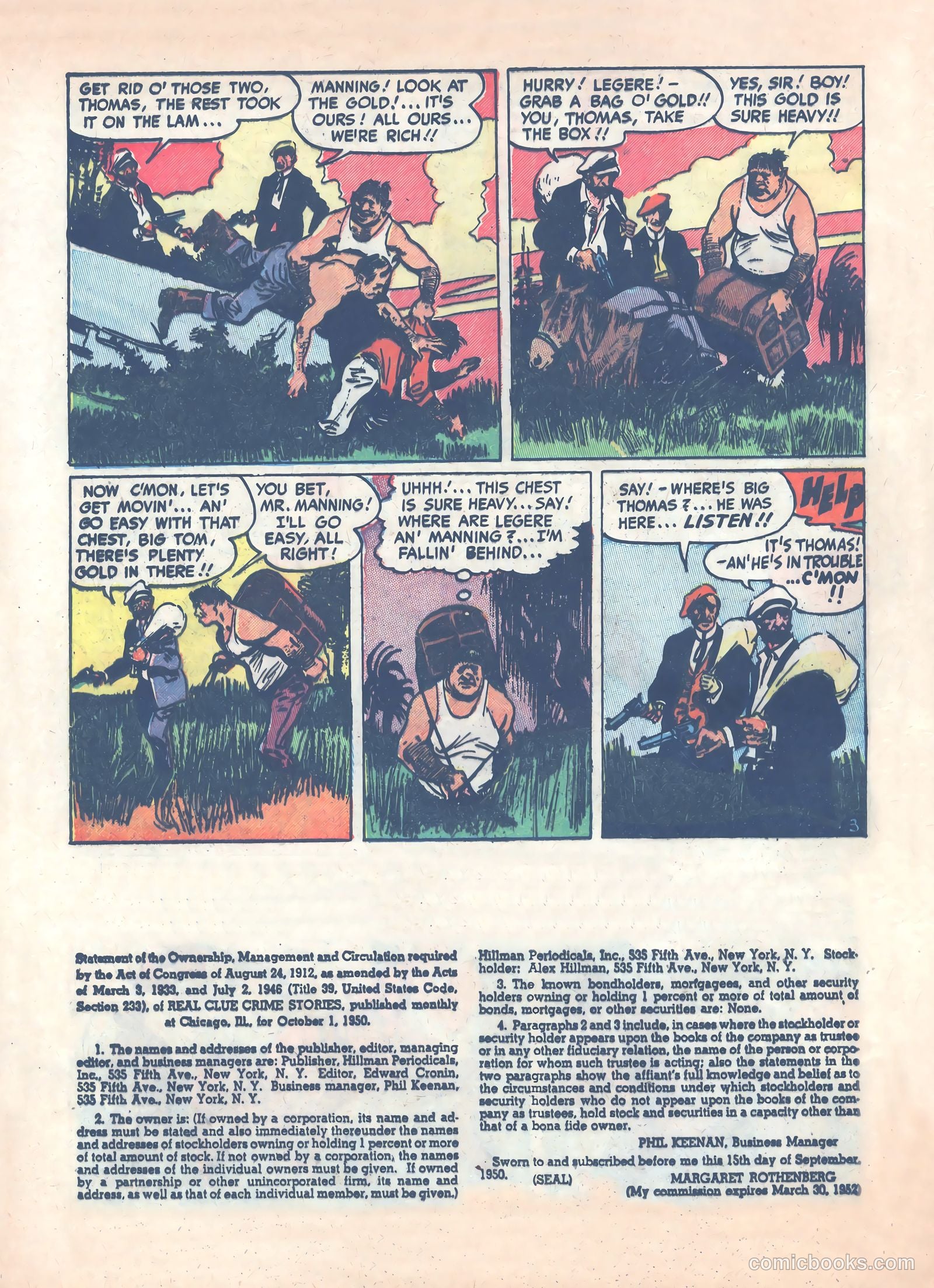 Real Clue Crime Stories v5 #12 — page 44 of 53