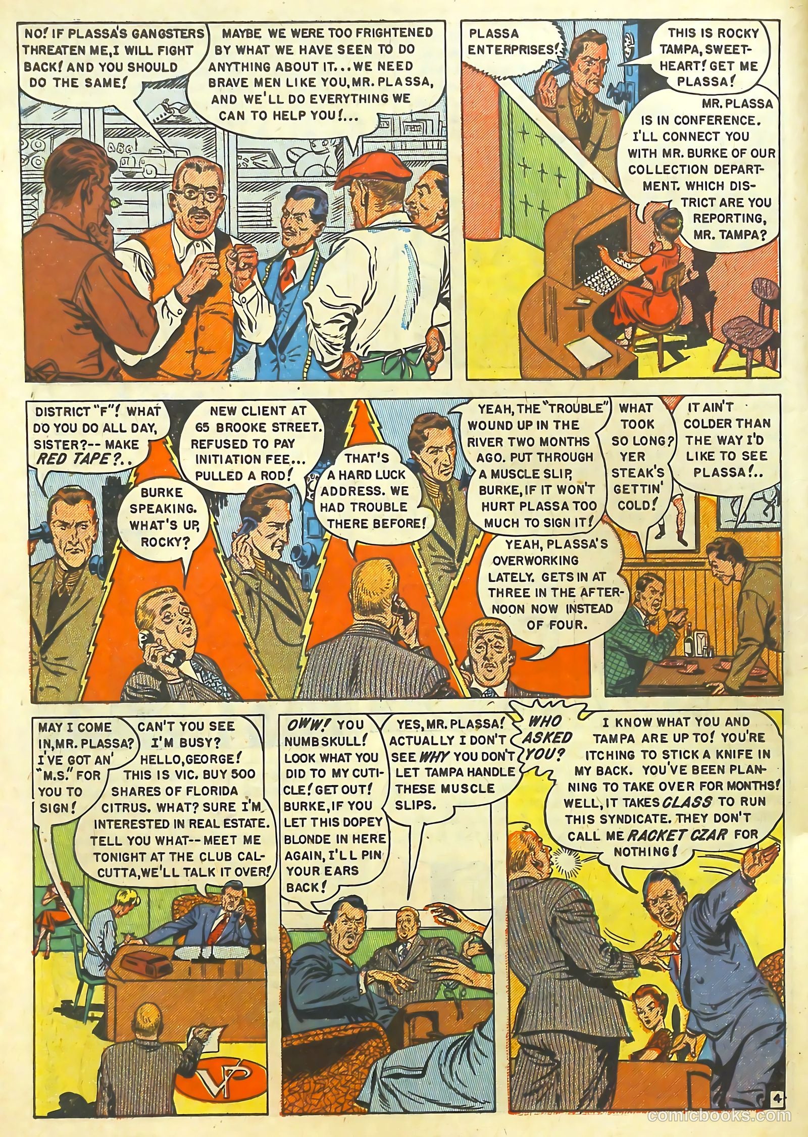 Real Clue Crime Stories v6 #10 — page 6 of 53