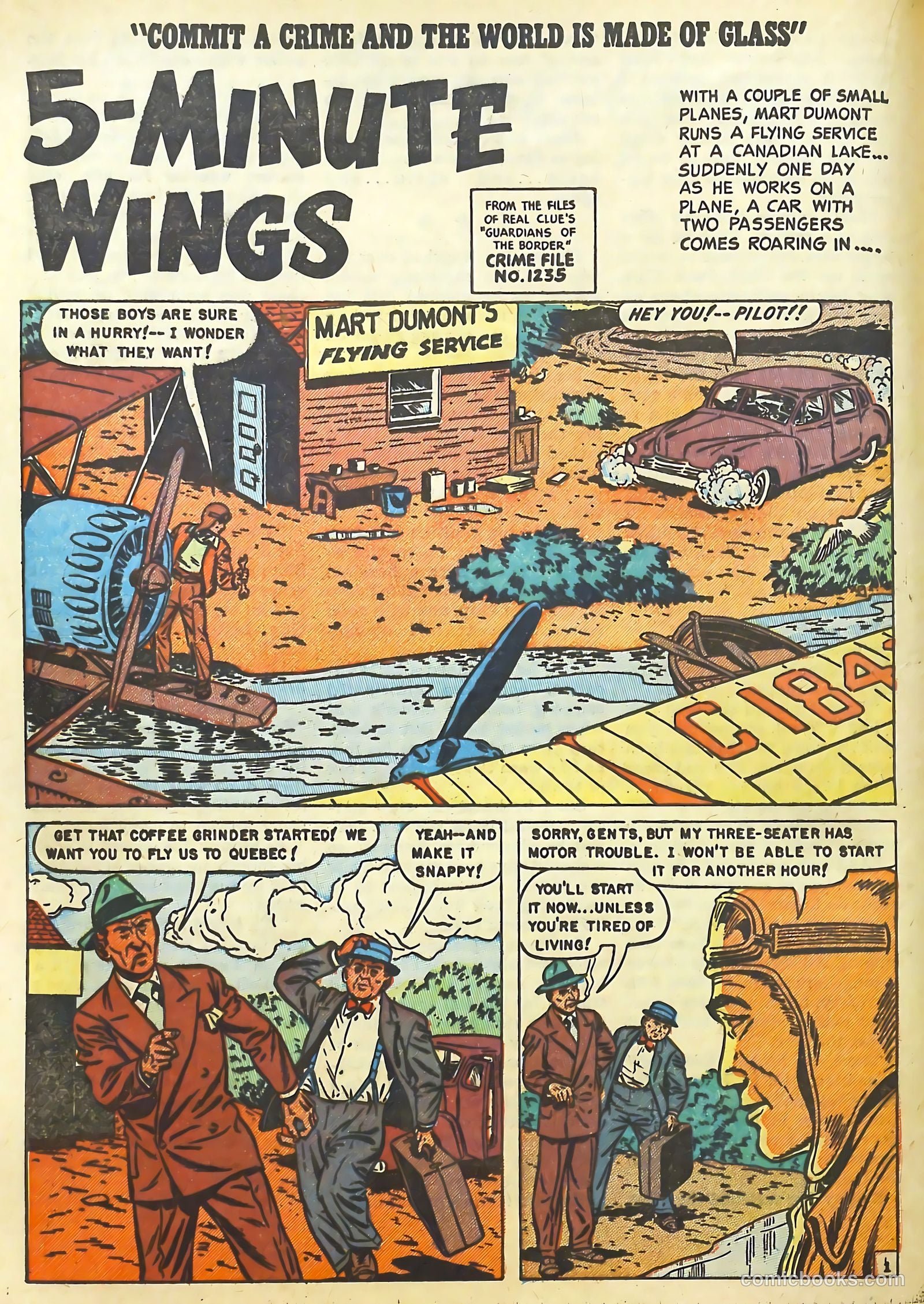 Real Clue Crime Stories v6 #10 — page 28 of 53