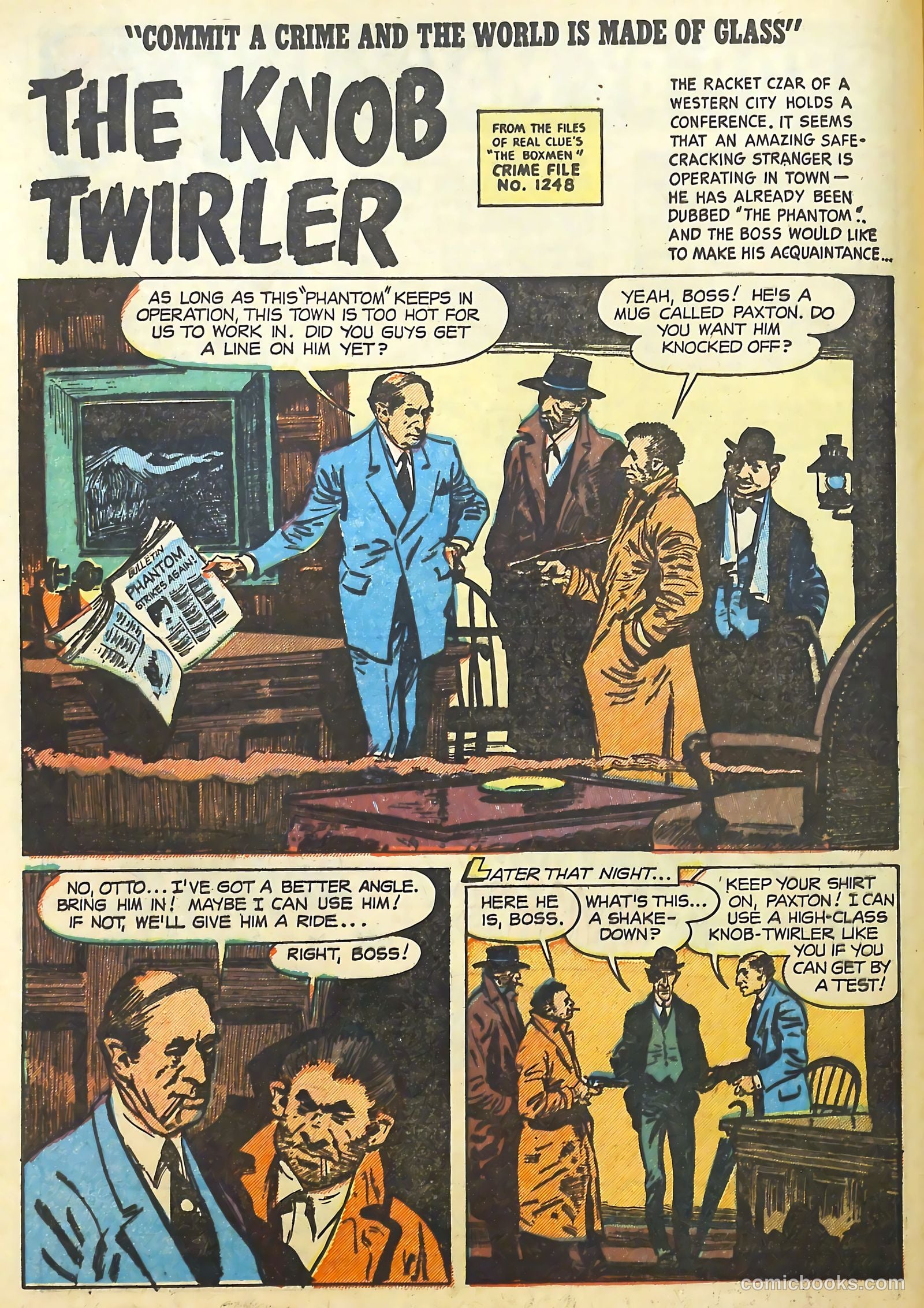 Real Clue Crime Stories v6 #10 — page 32 of 53